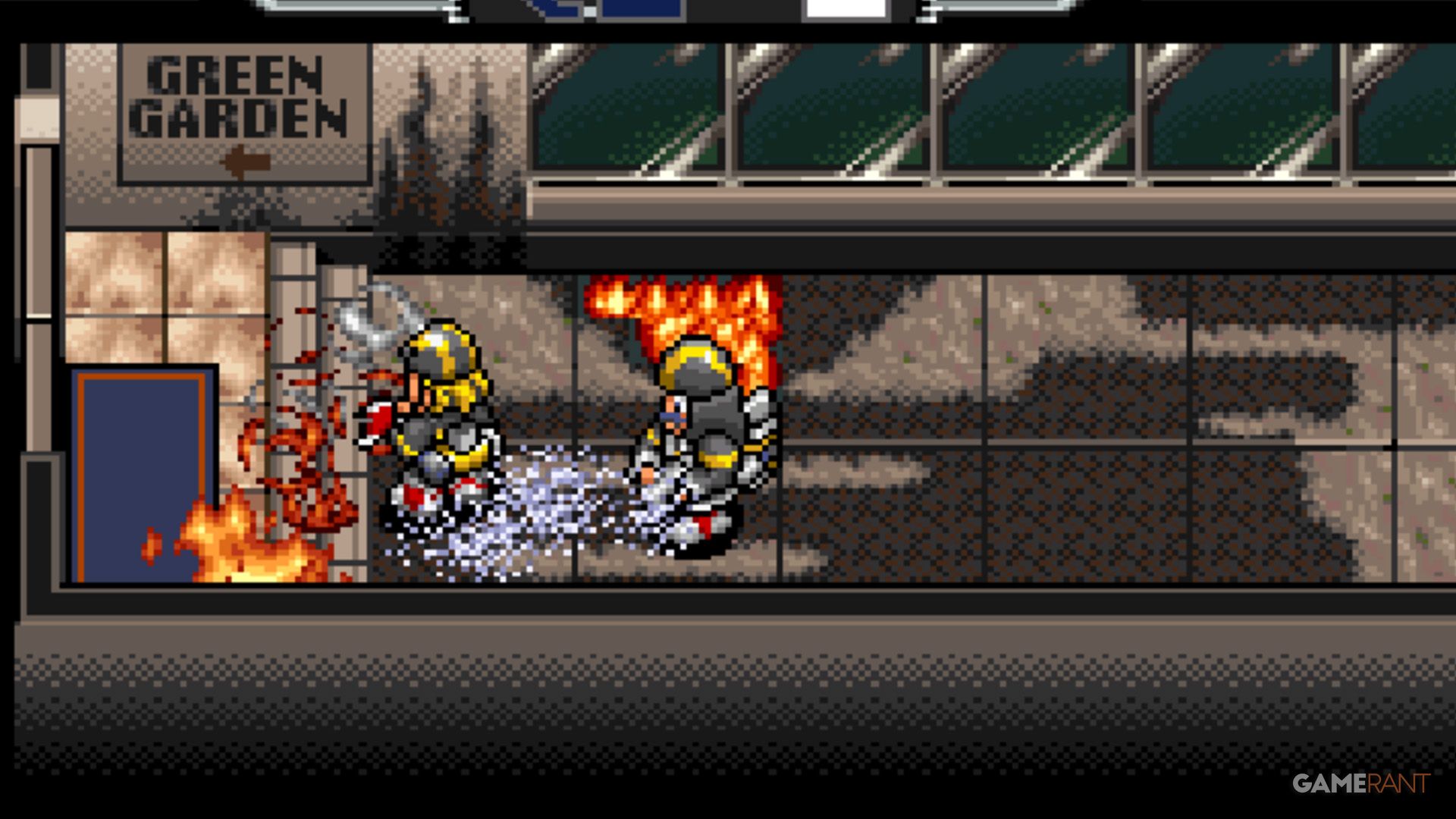 firemen first level snes game