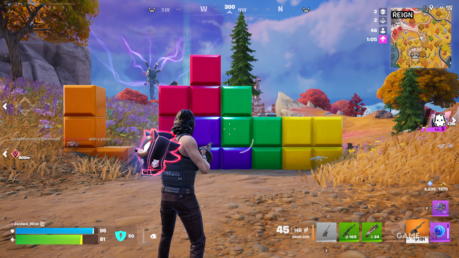 Fprtnite Rift How to Use the Tetris Rift in Fortnite