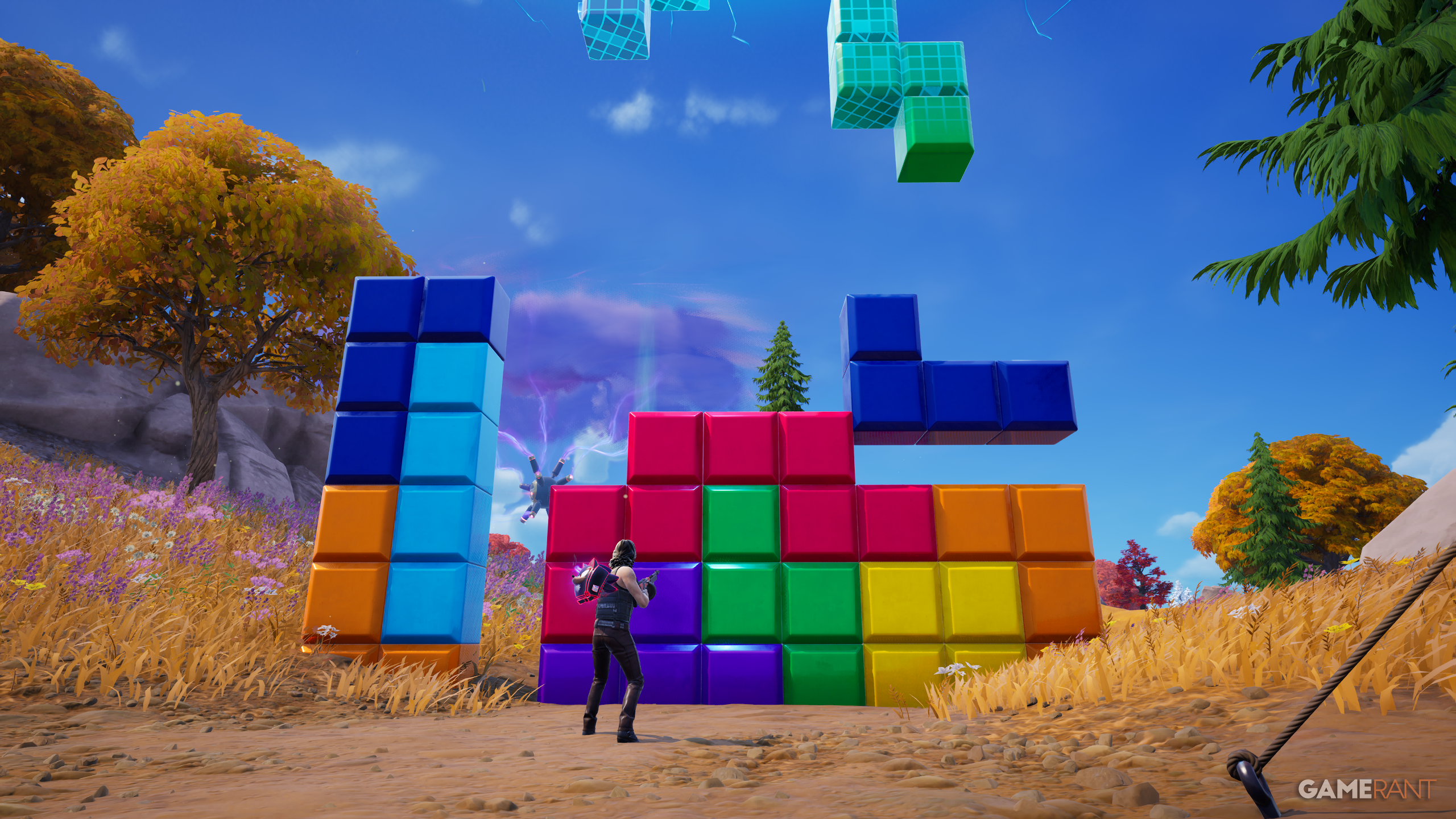 How to Use the Tetris Rift in Fortnite