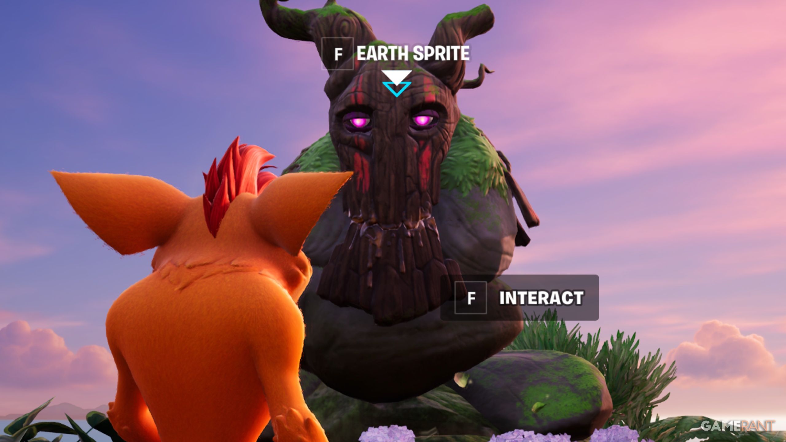 What Does the Earth Sprite Do in the Sprite Garden?