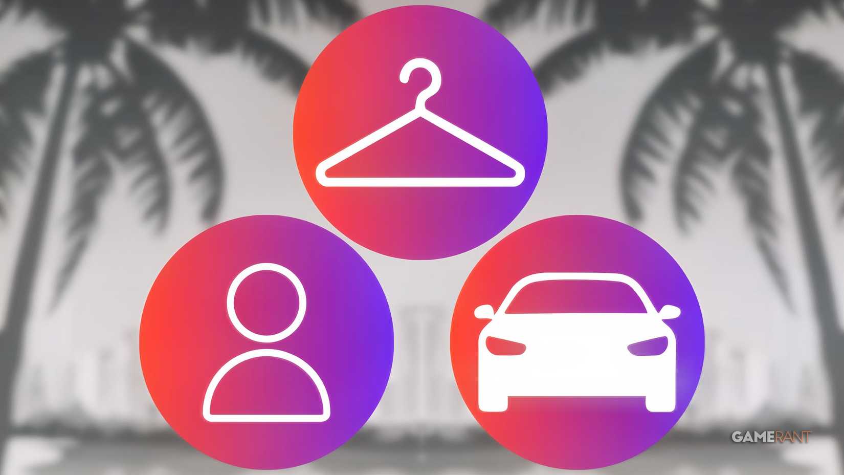 new gta 6 police chase icons recreated with canva.