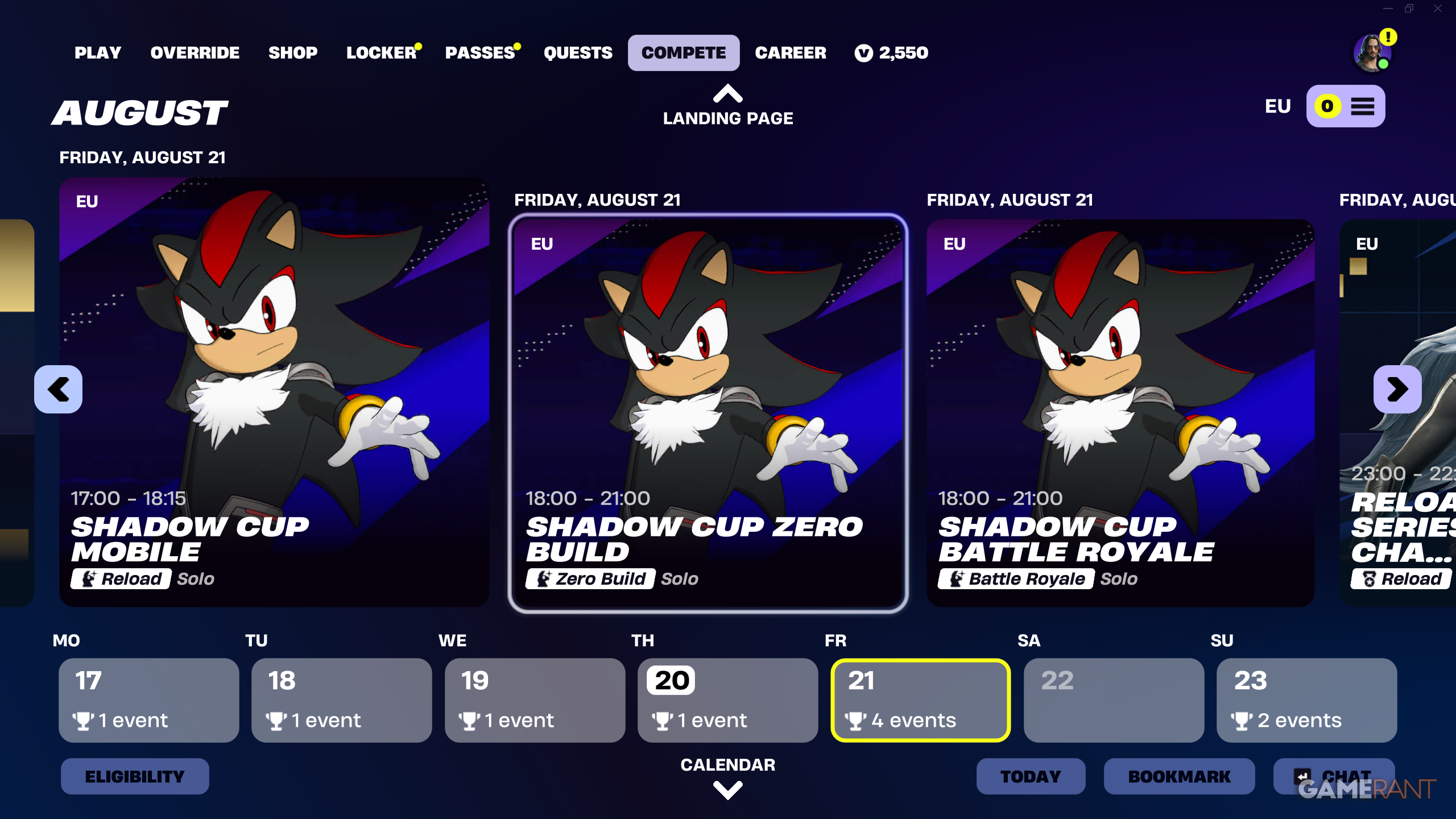 چۆنێتی بەدەستهێنانی Shadow the Hedgehog بە خۆڕایی لە فۆرتنایت