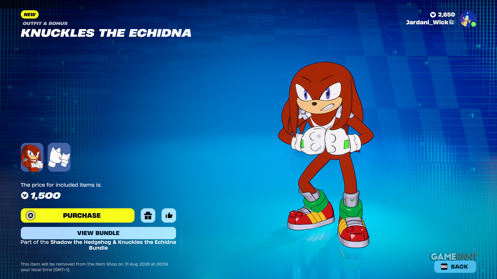 Knuckles the Echidna