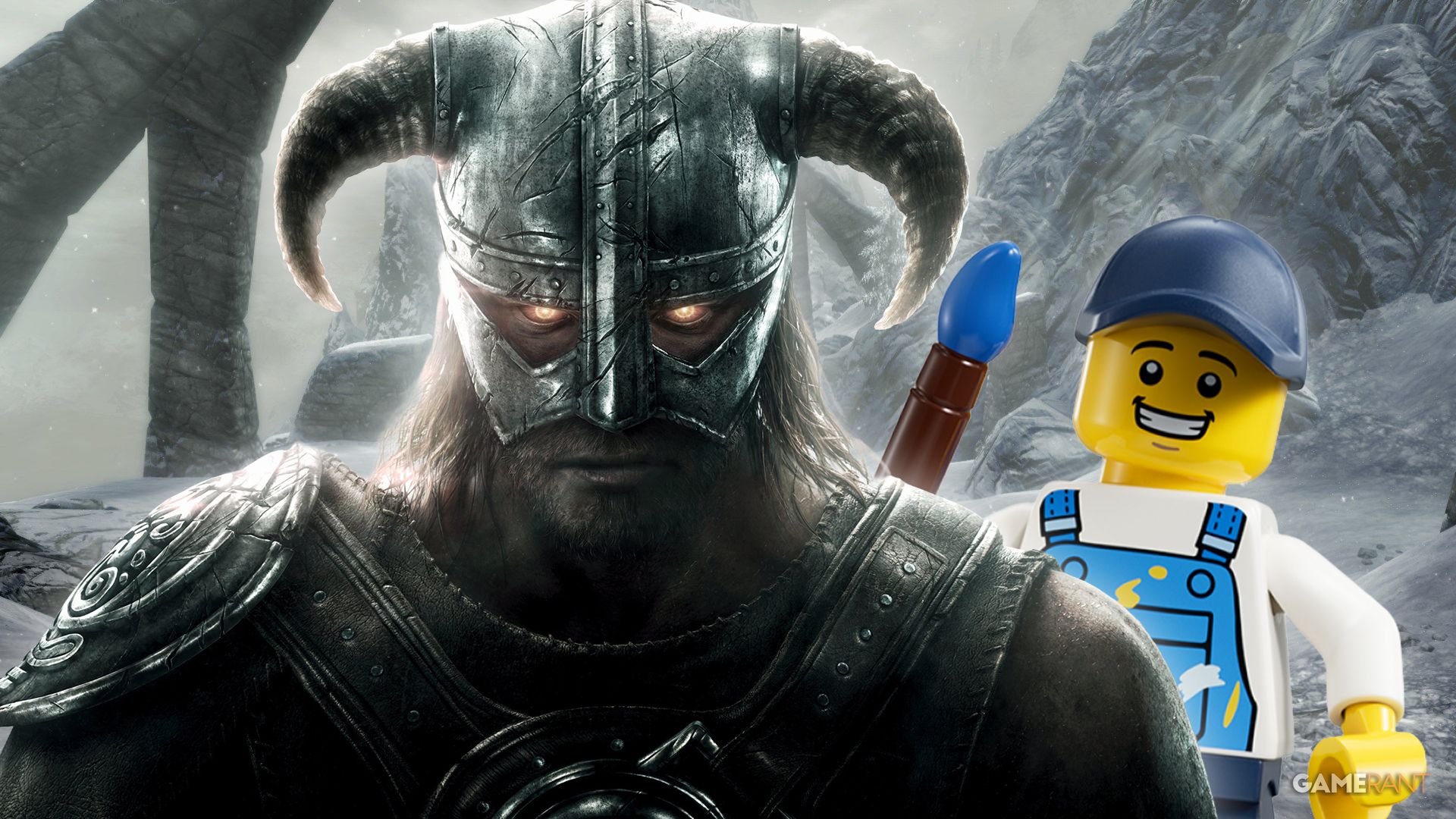 LEGO Fan Shares Incredible Skyrim Dragonborn MOC