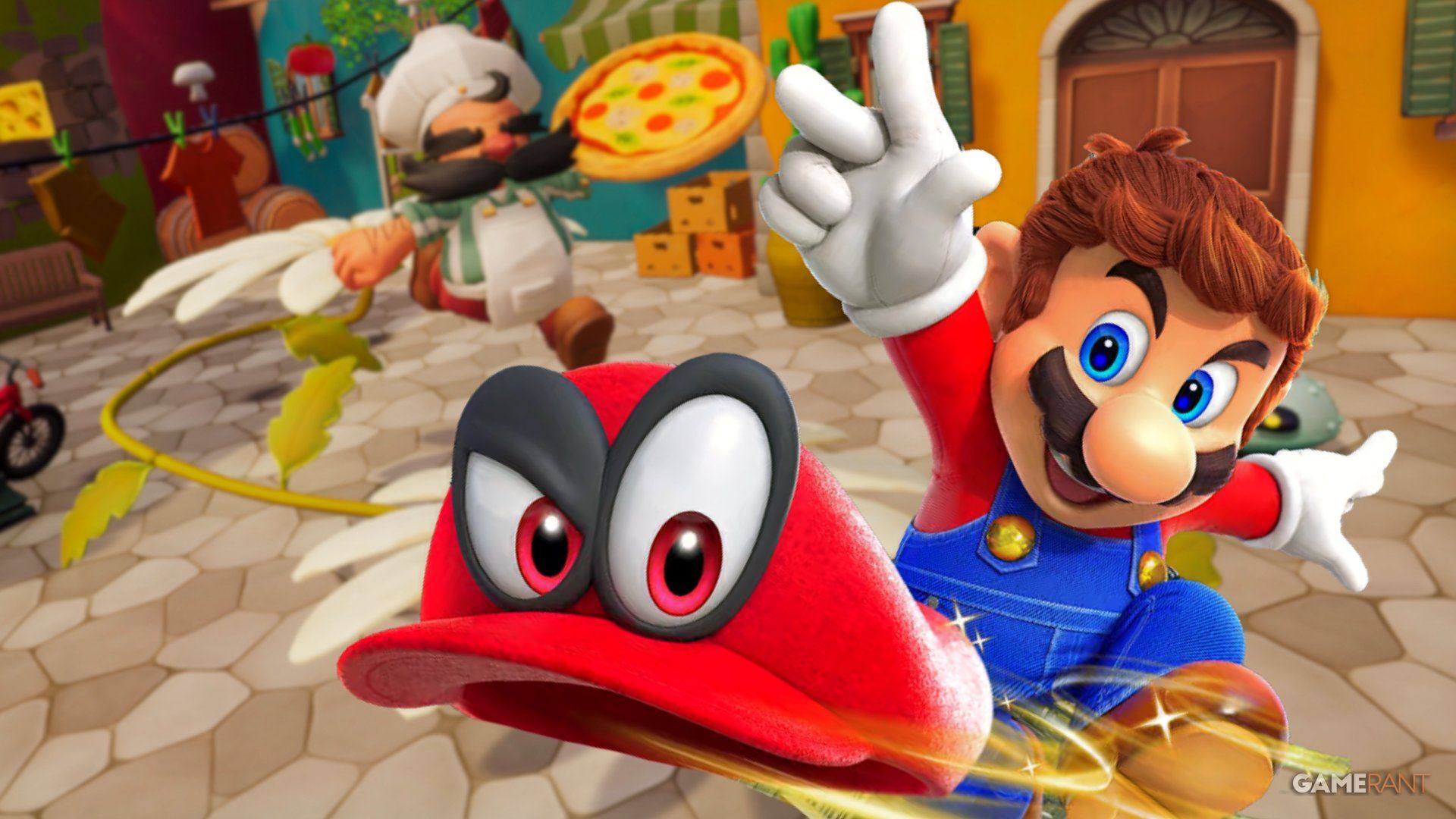 New Steam Game Is Like Super Mario Odyssey But With Pizza Instead of Cappy