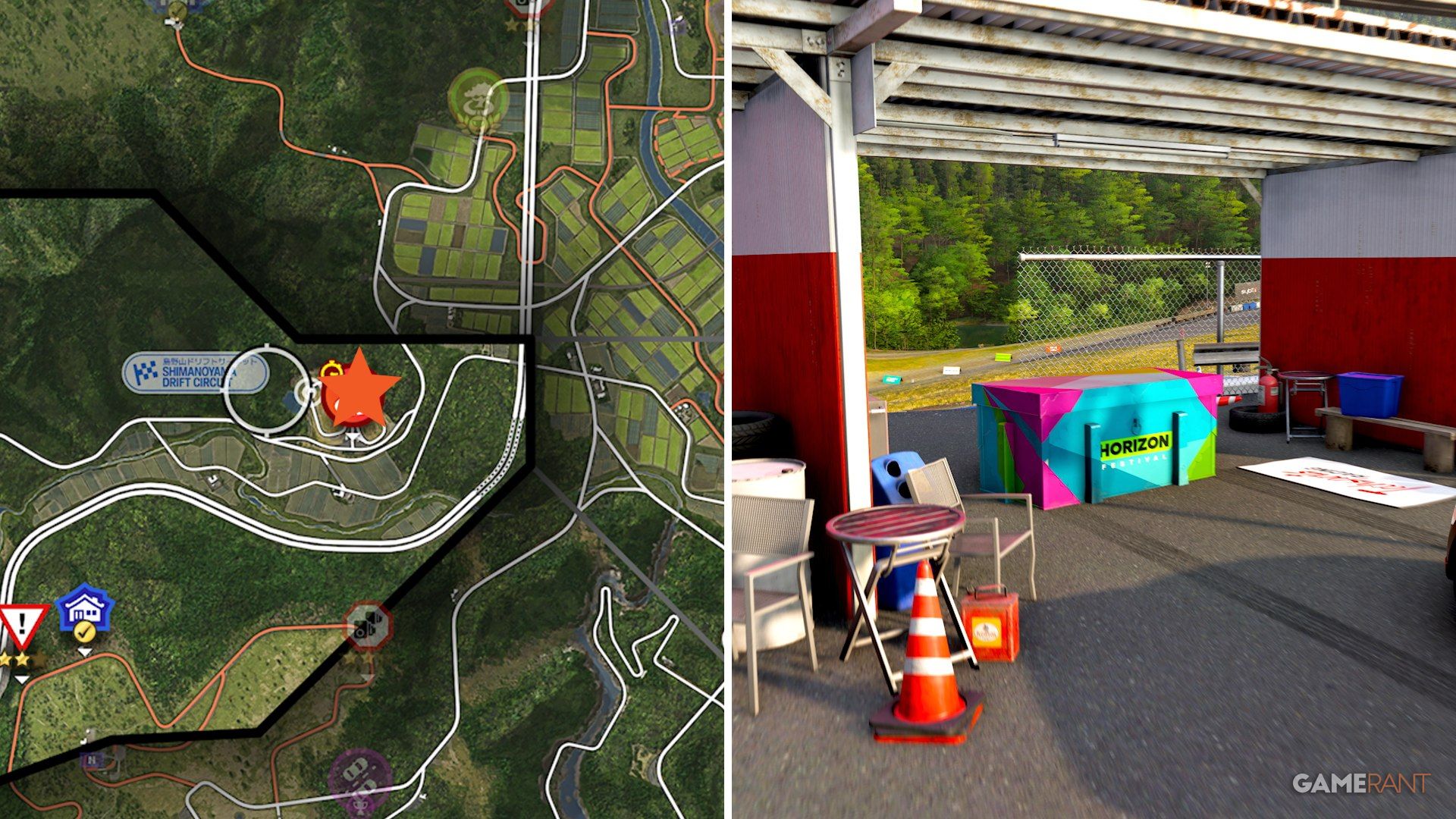 FH6 Shimanoyama Treasure Location Summer Shimanoyama Region Treasure Map Location Fh6 
