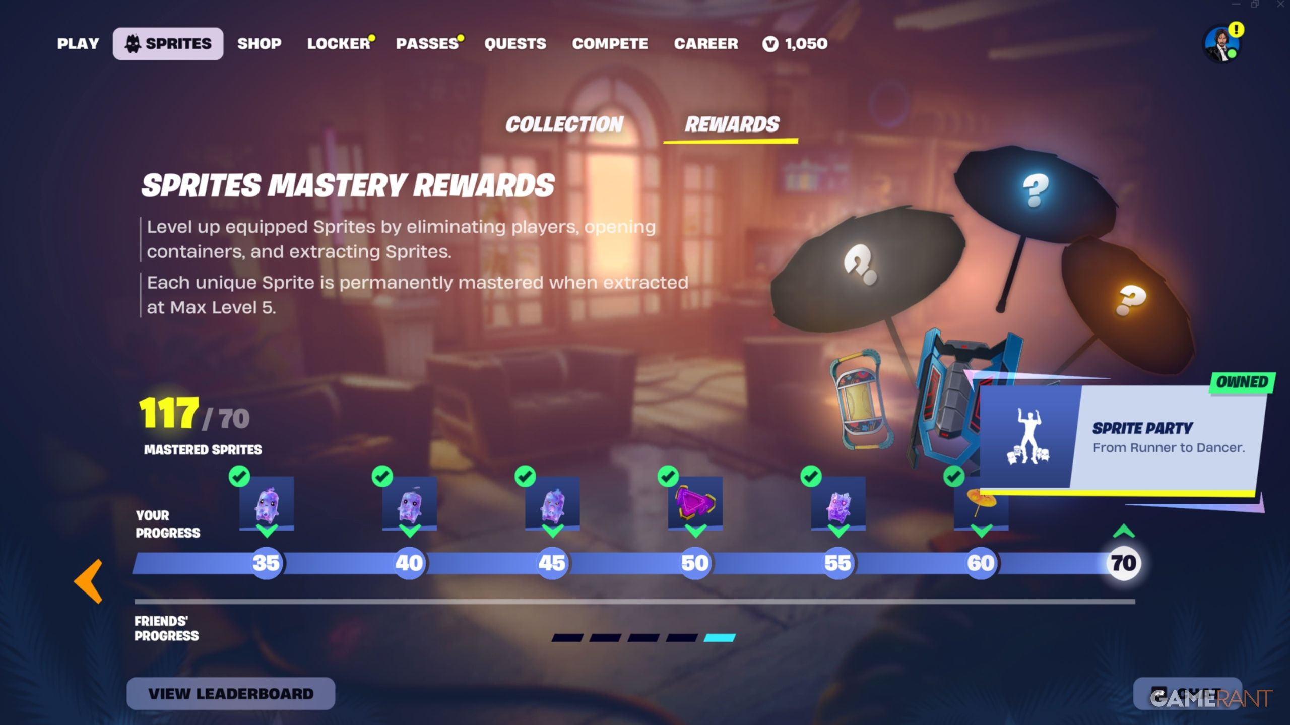 What Happens If You Collect & Master All Sprites in Fortnite?