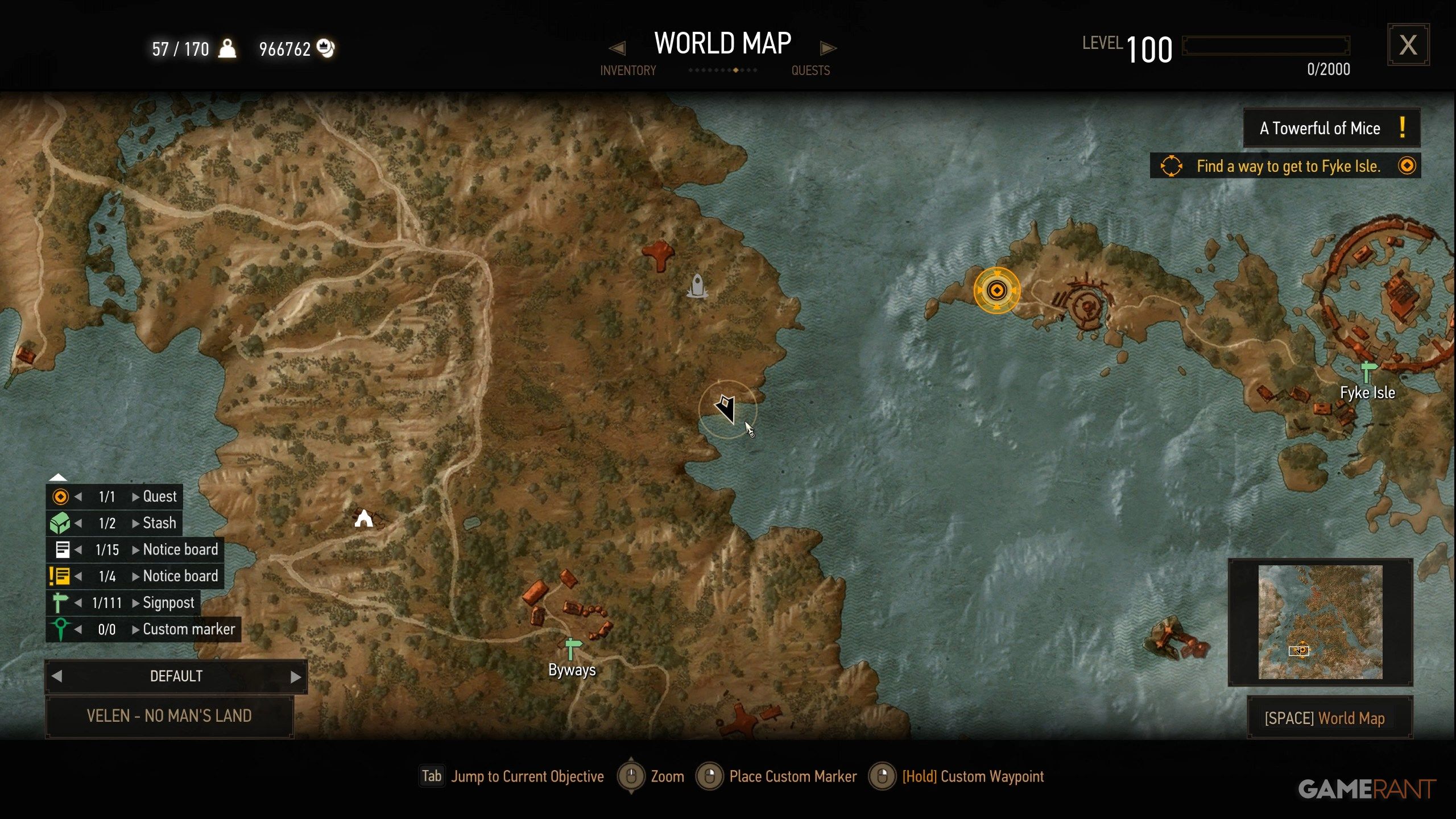 A Towerful of Mice Walkthrough in The Witcher 3 (3)