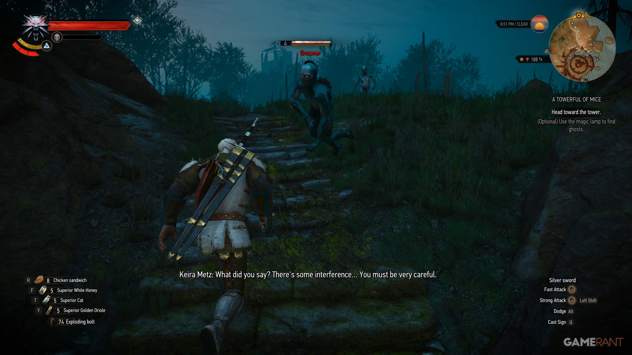 A Towerful of Mice Walkthrough in The Witcher 3 (4)