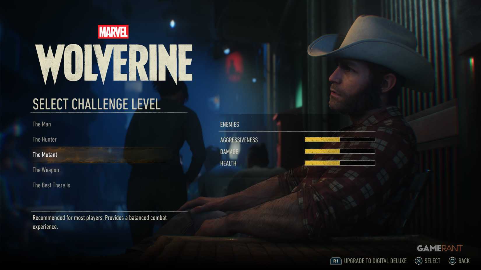 Best Difficulty Options in Marvel's Wolverine