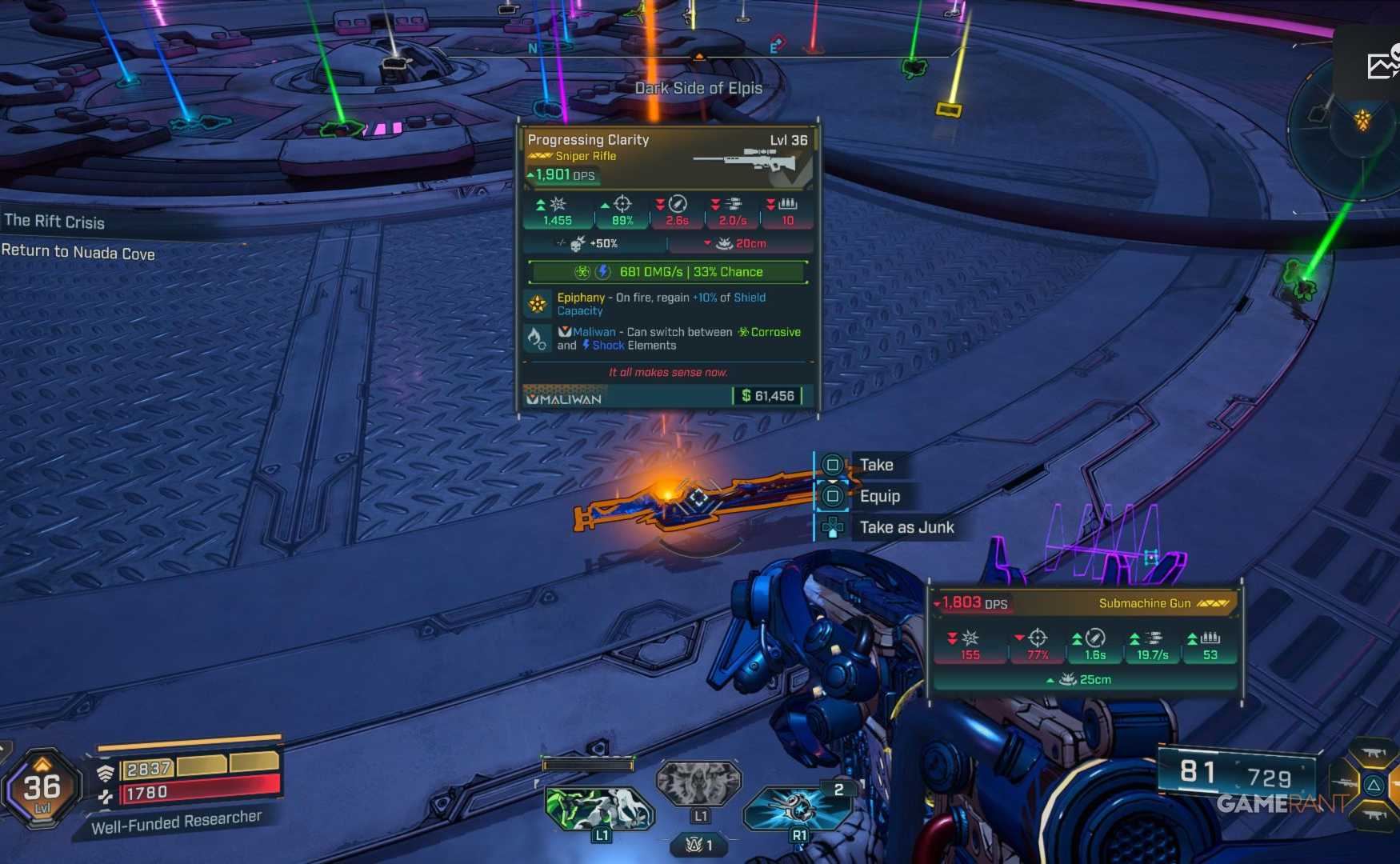 Amara and the Vile Shadows: Semua Boss & Loot (Borderlands 4) 19 Clarity Legendary Sniper Rifle in Borderlands 4