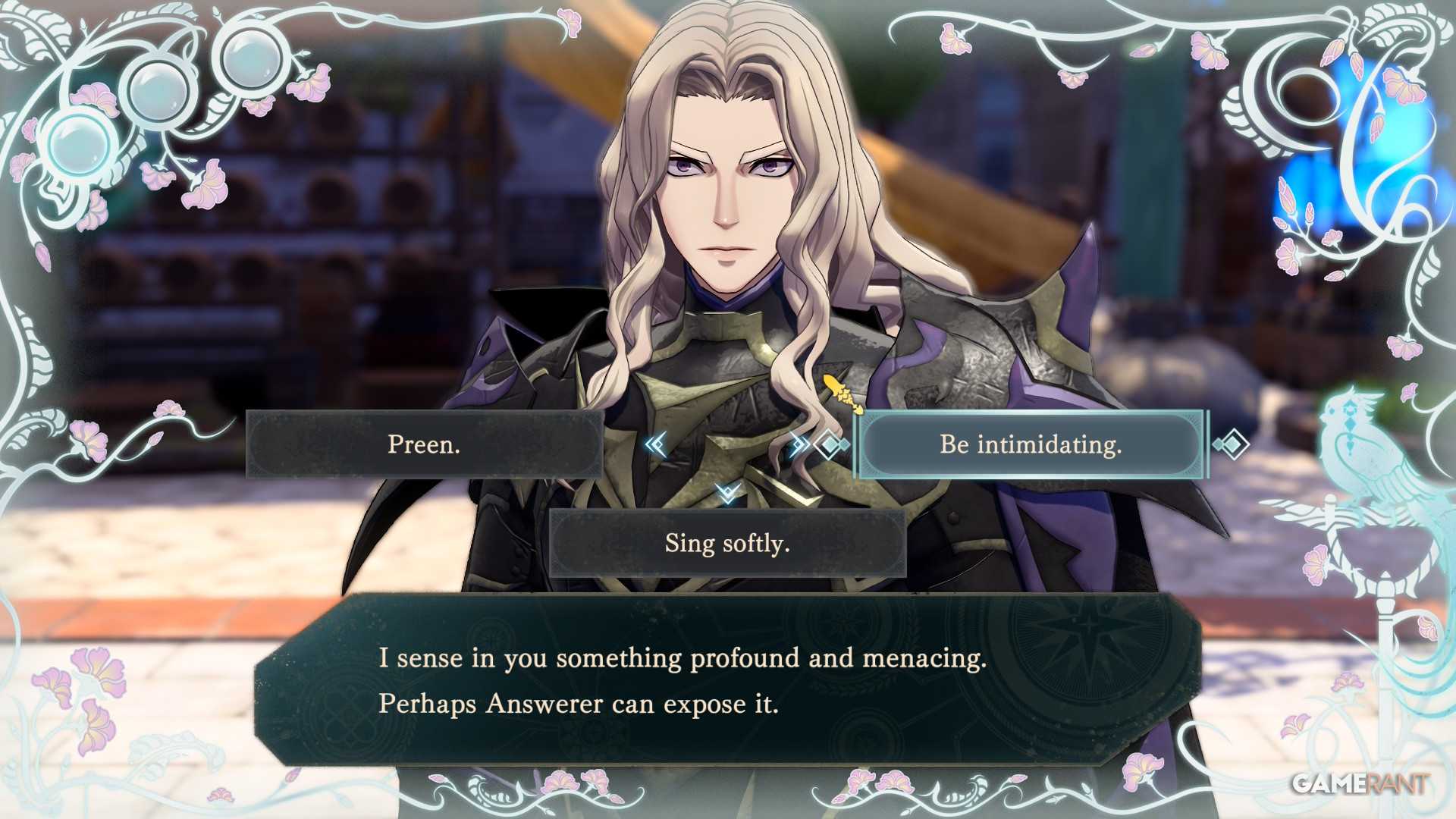Correct Dietrich Response for Feed the Pale Raven