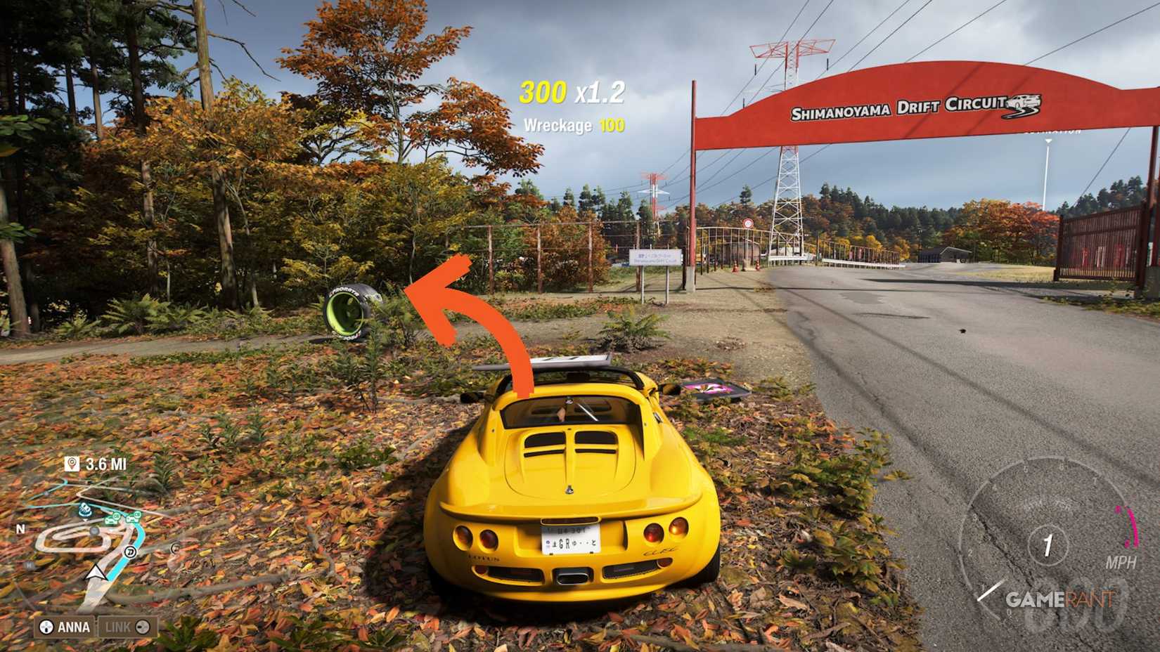 drift tire 1