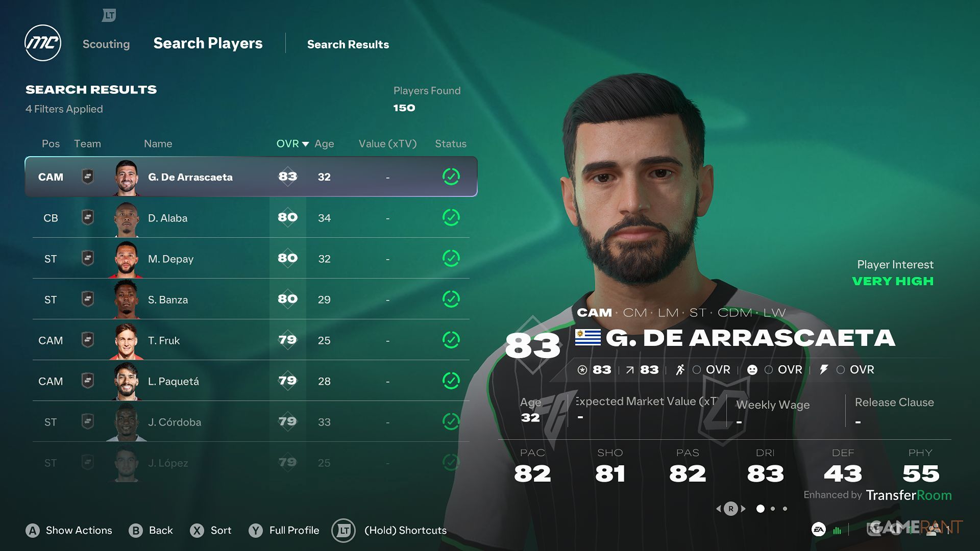Best Free Agents in FC 27 Career Mode
