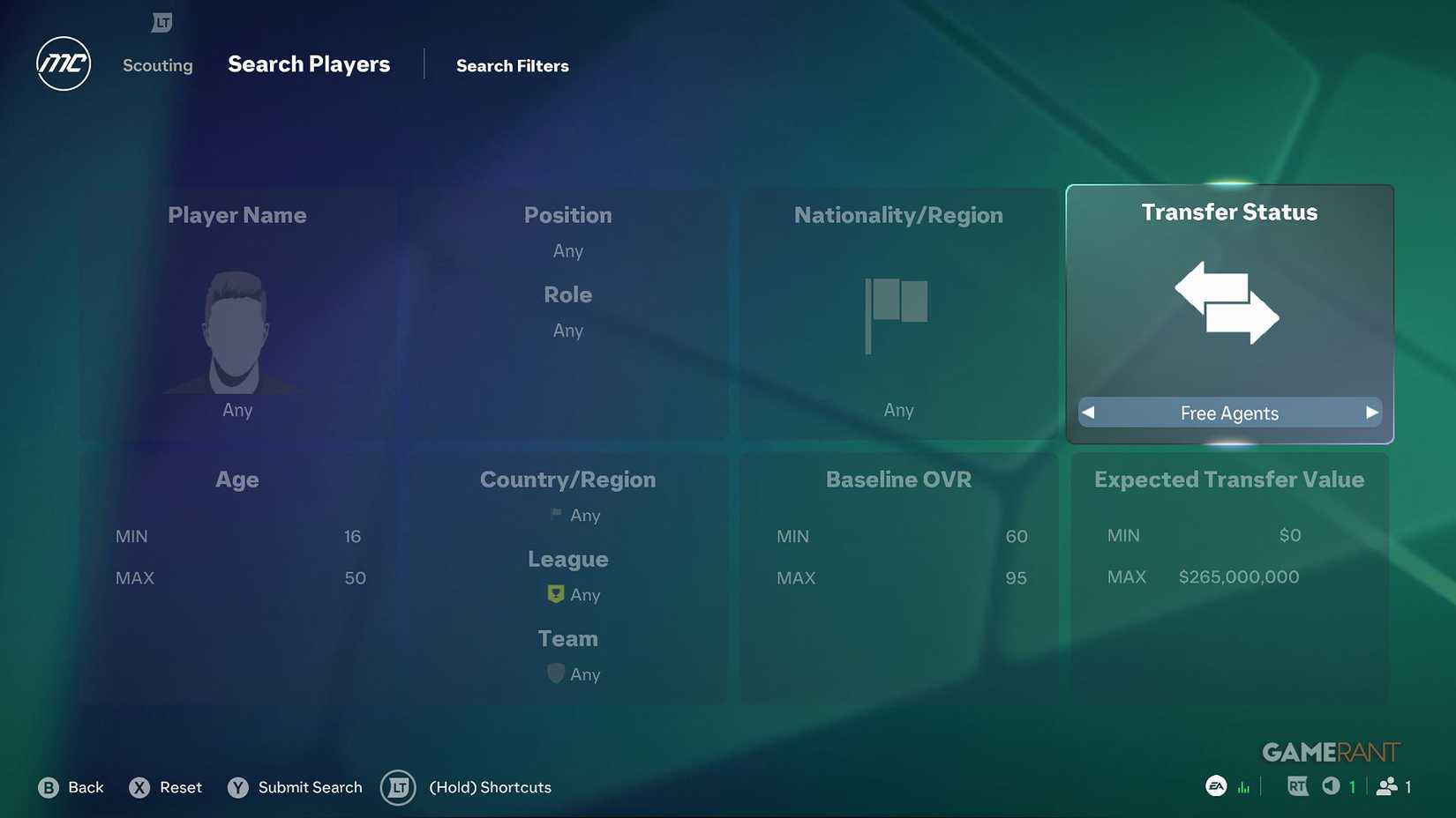 EA Sports FC 27 - Career Mode - Free Agents Search-1