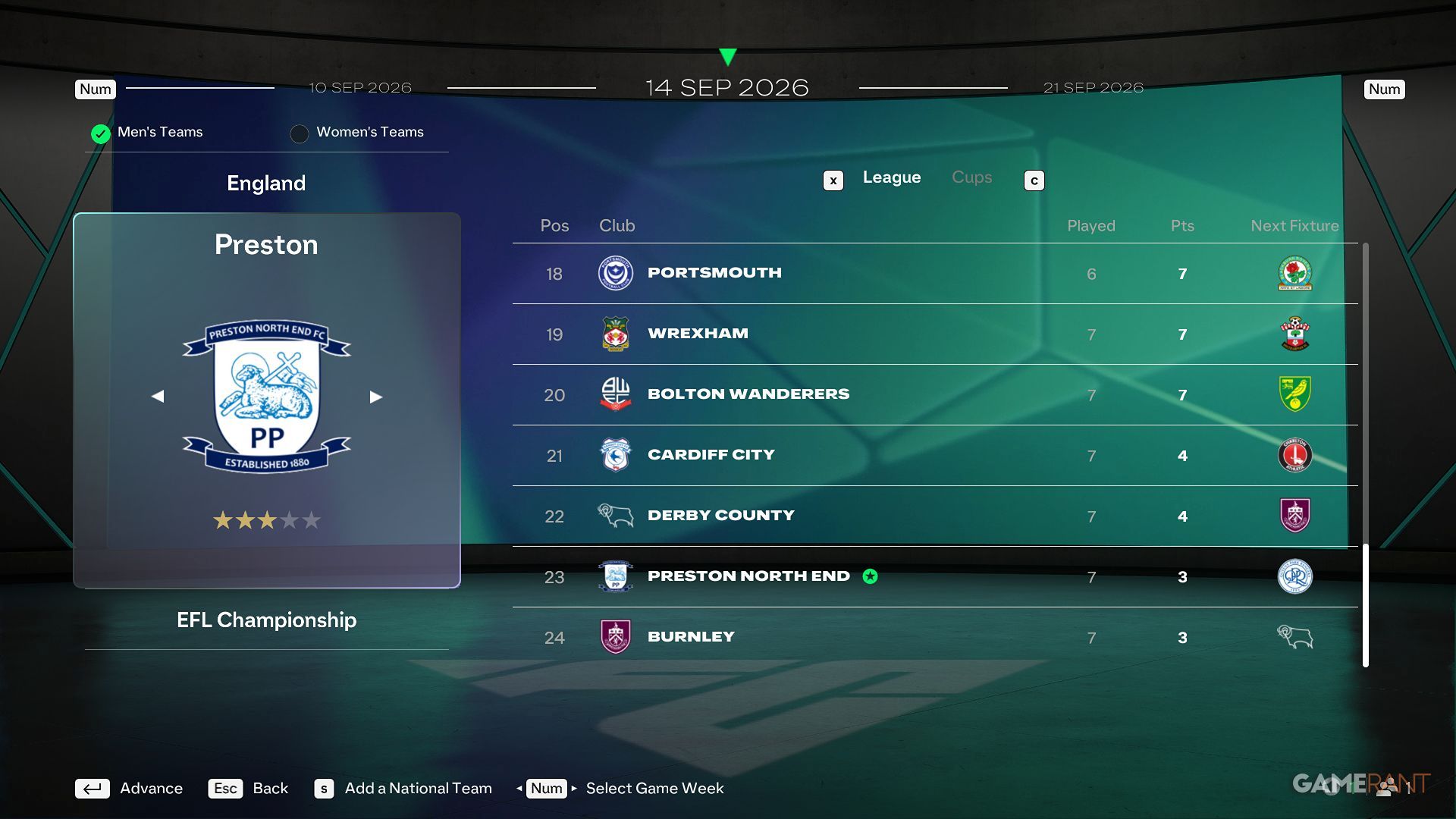 EA Sports FC 27 - Live Start Career Mode - Preston North End