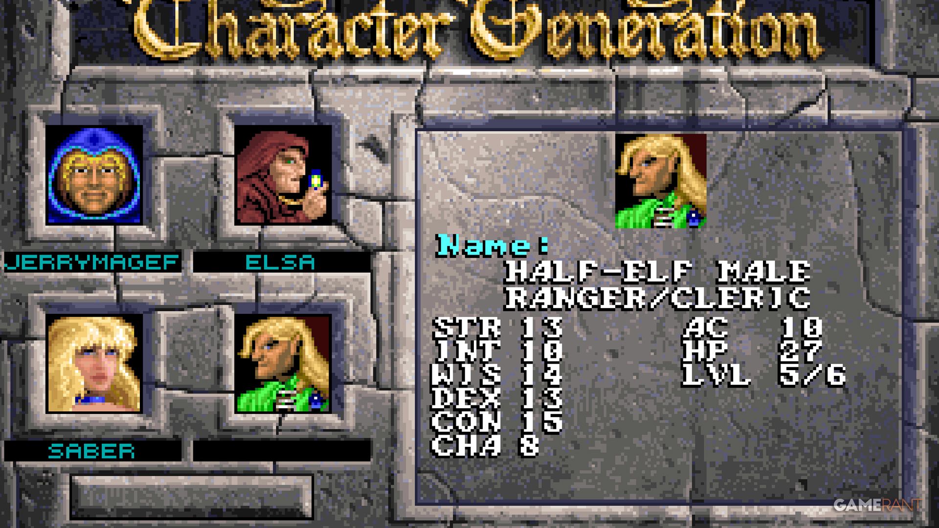 eye of the beholder 2 dnd game character creator