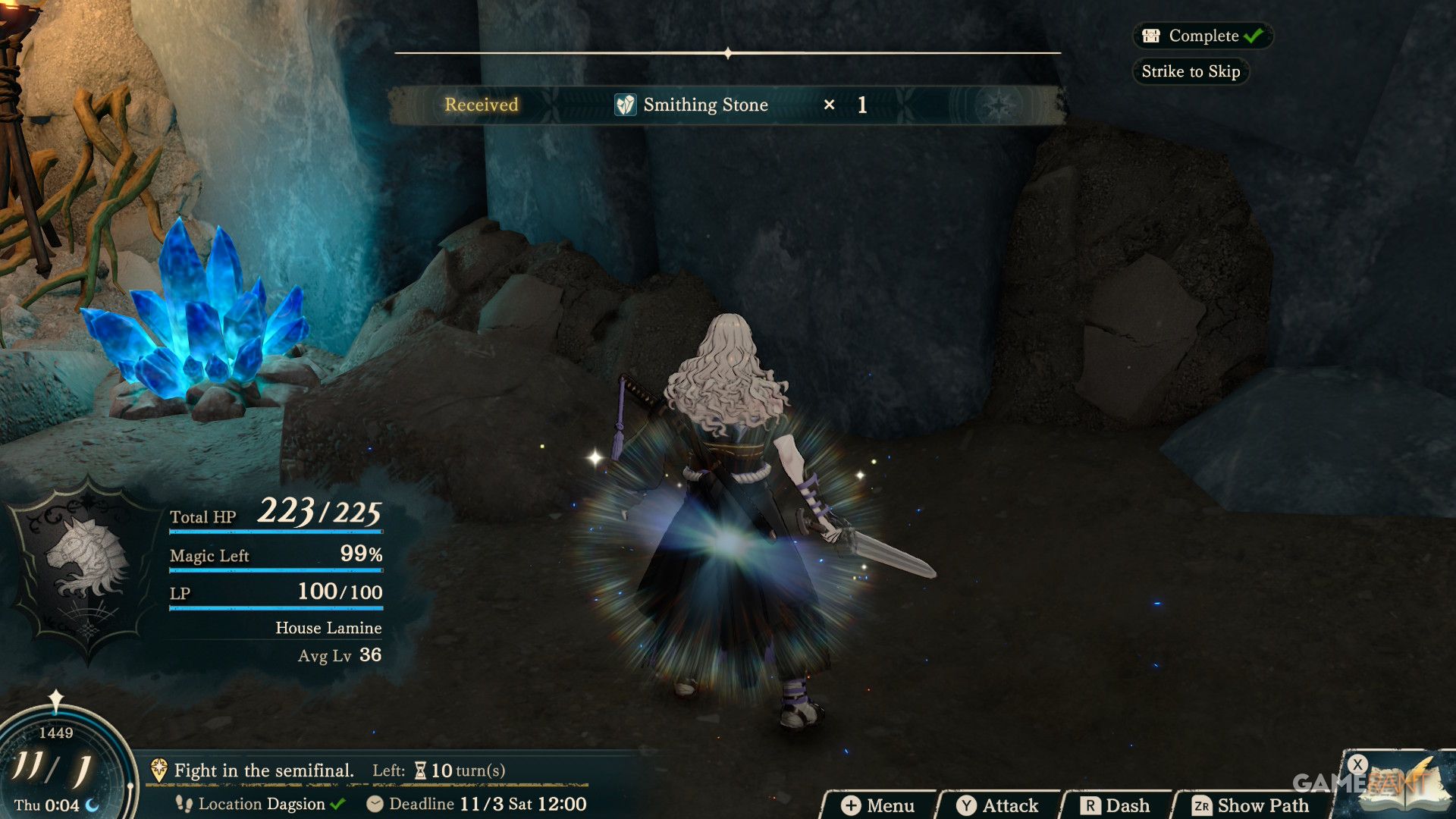 Fire Emblem Fortune's Weave Smithing Stone