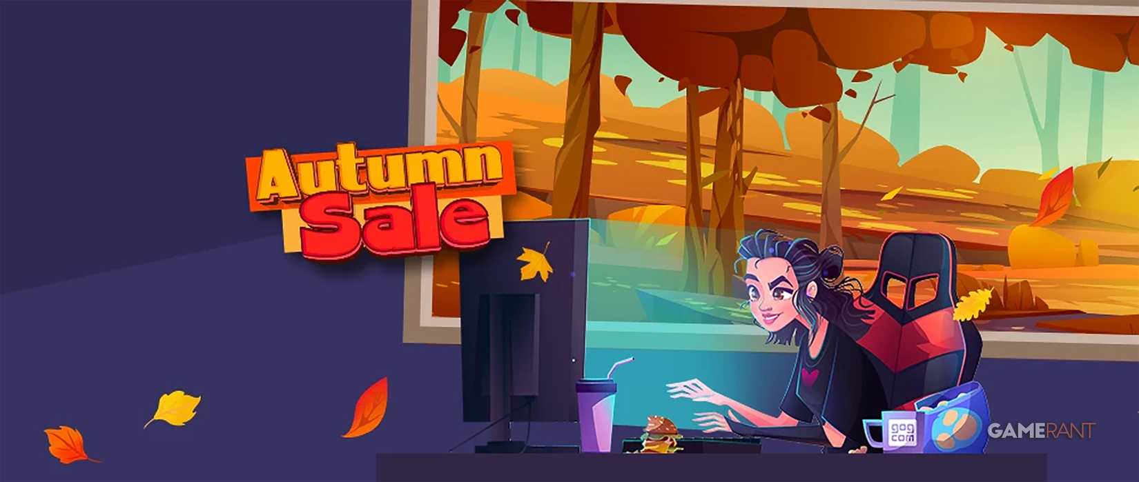 GOG Autumn Fall Sale 2026 Promo Graphic Artwork QHD upscaled