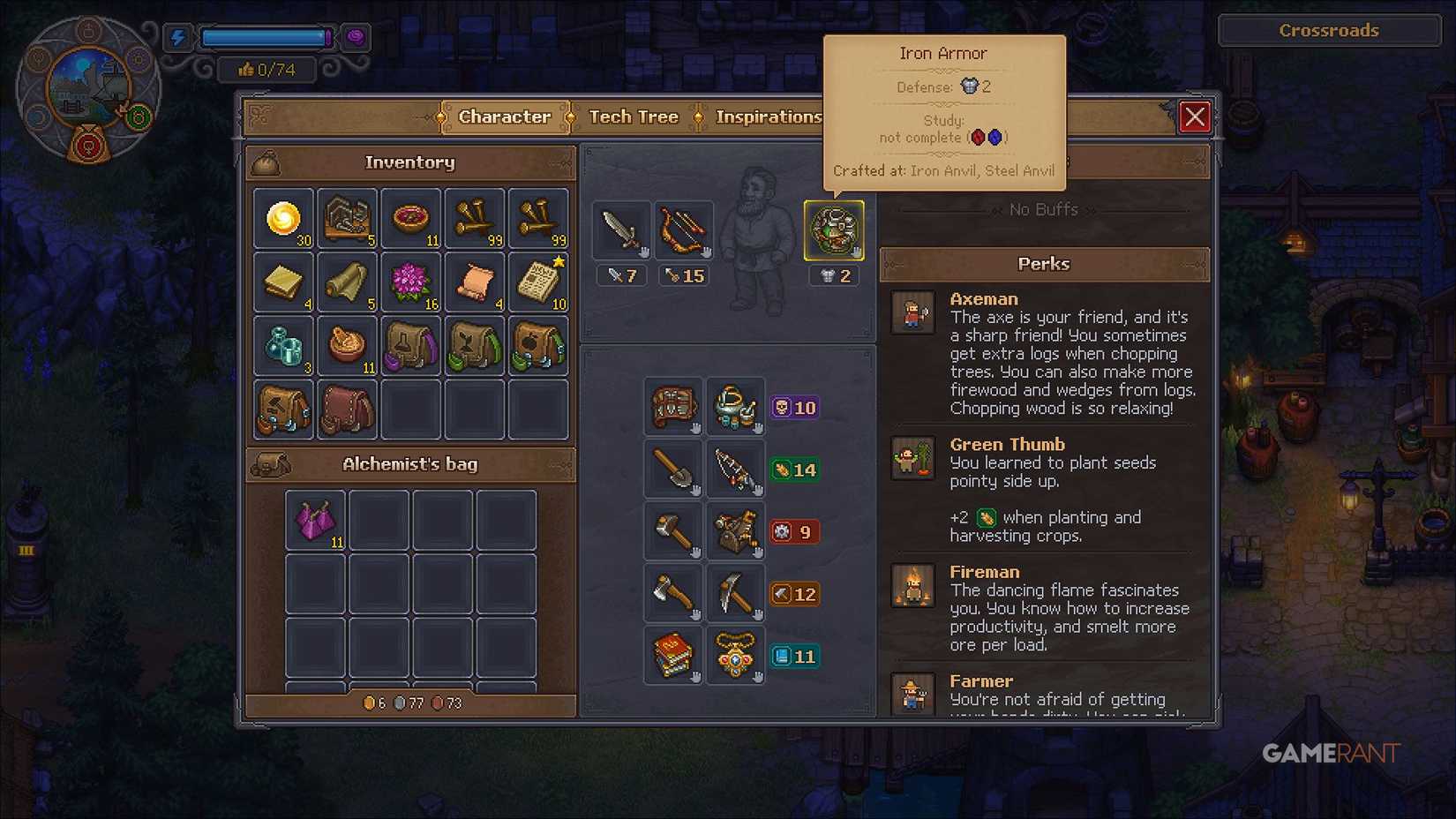 Graveyard Keeper 2 - Iron Armor