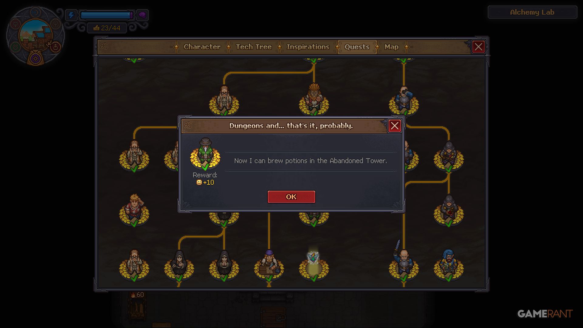 Graveyard Keeper 2 - Plague Doctor Quest Unlock Tower