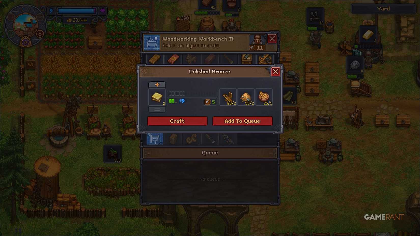 Graveyard Keeper 2 - Polished Bronze Recipe