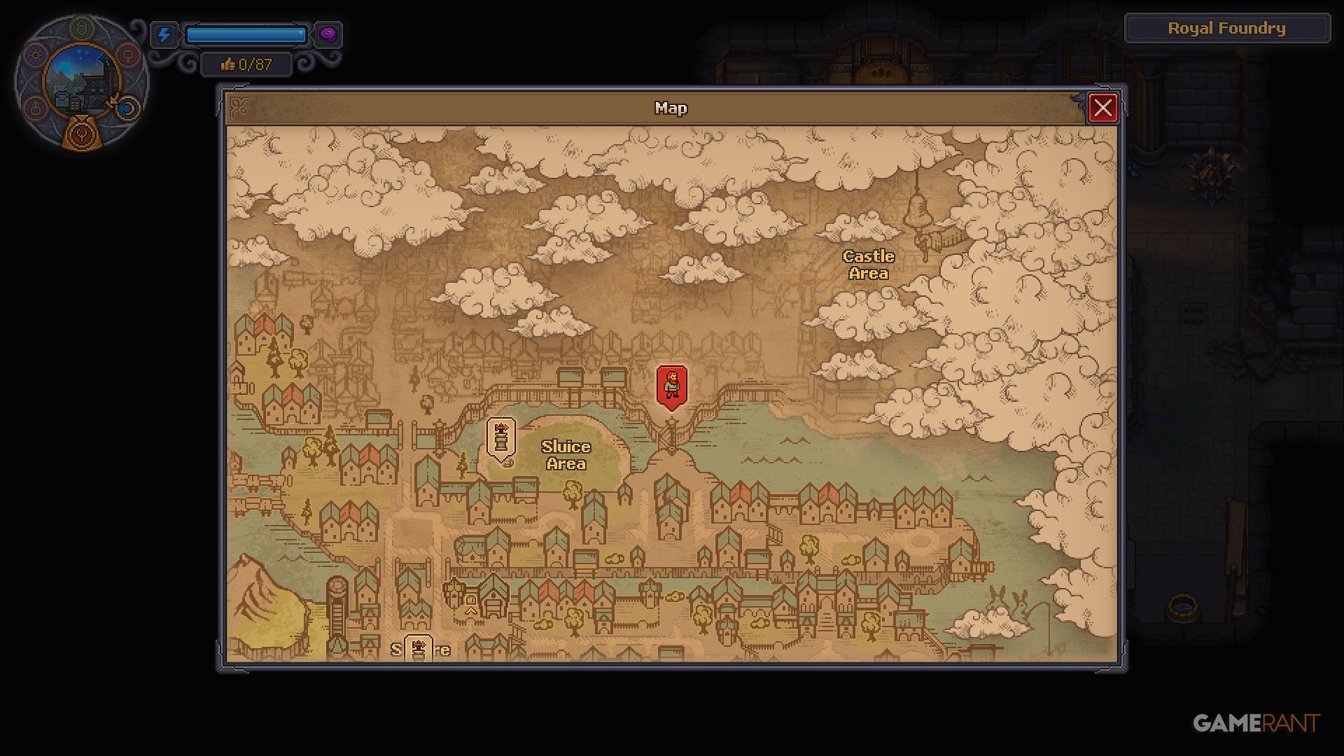 Graveyard Keeper 2 - Royal Foundry Map