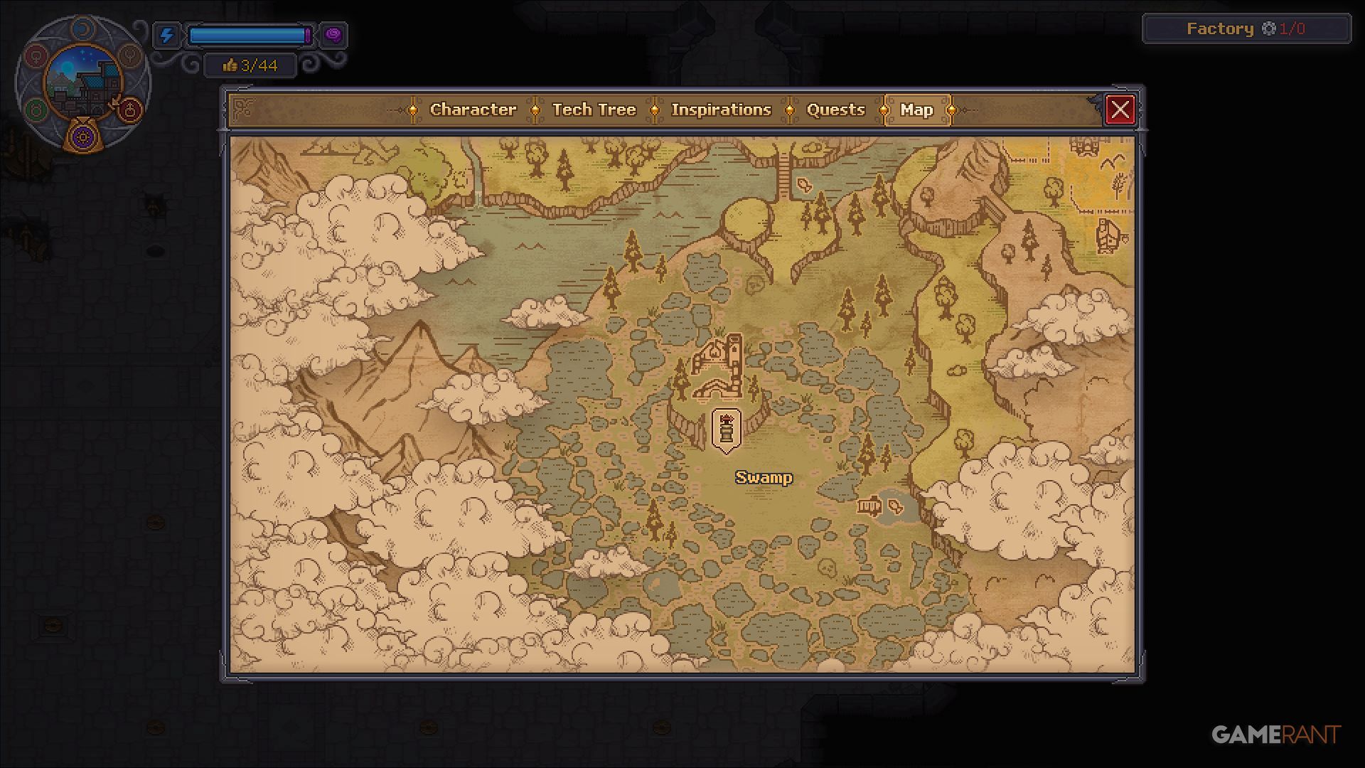Graveyard Keeper 2 - Swamp Map