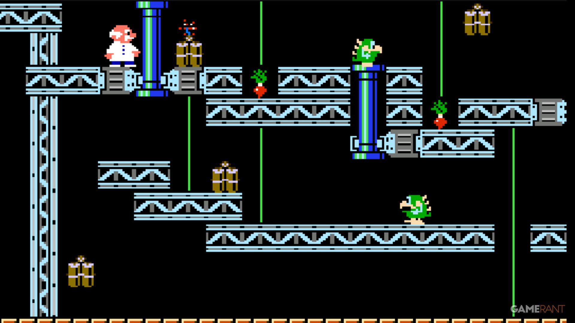 gyromite nes game level 1