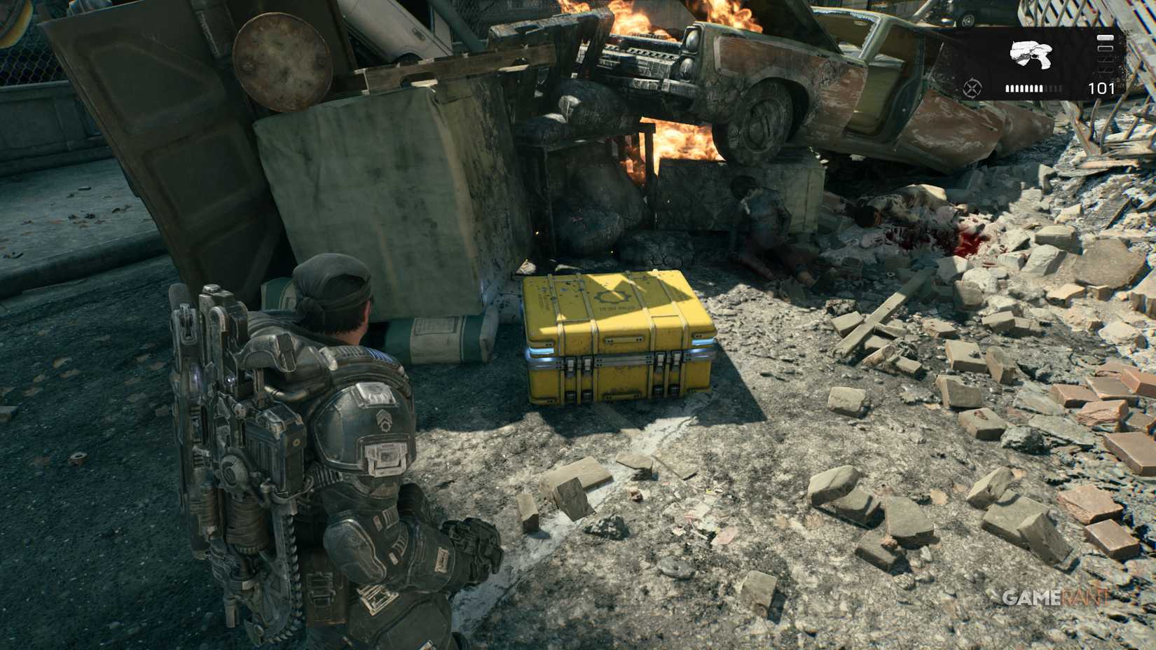 hard case in gears of war e-day