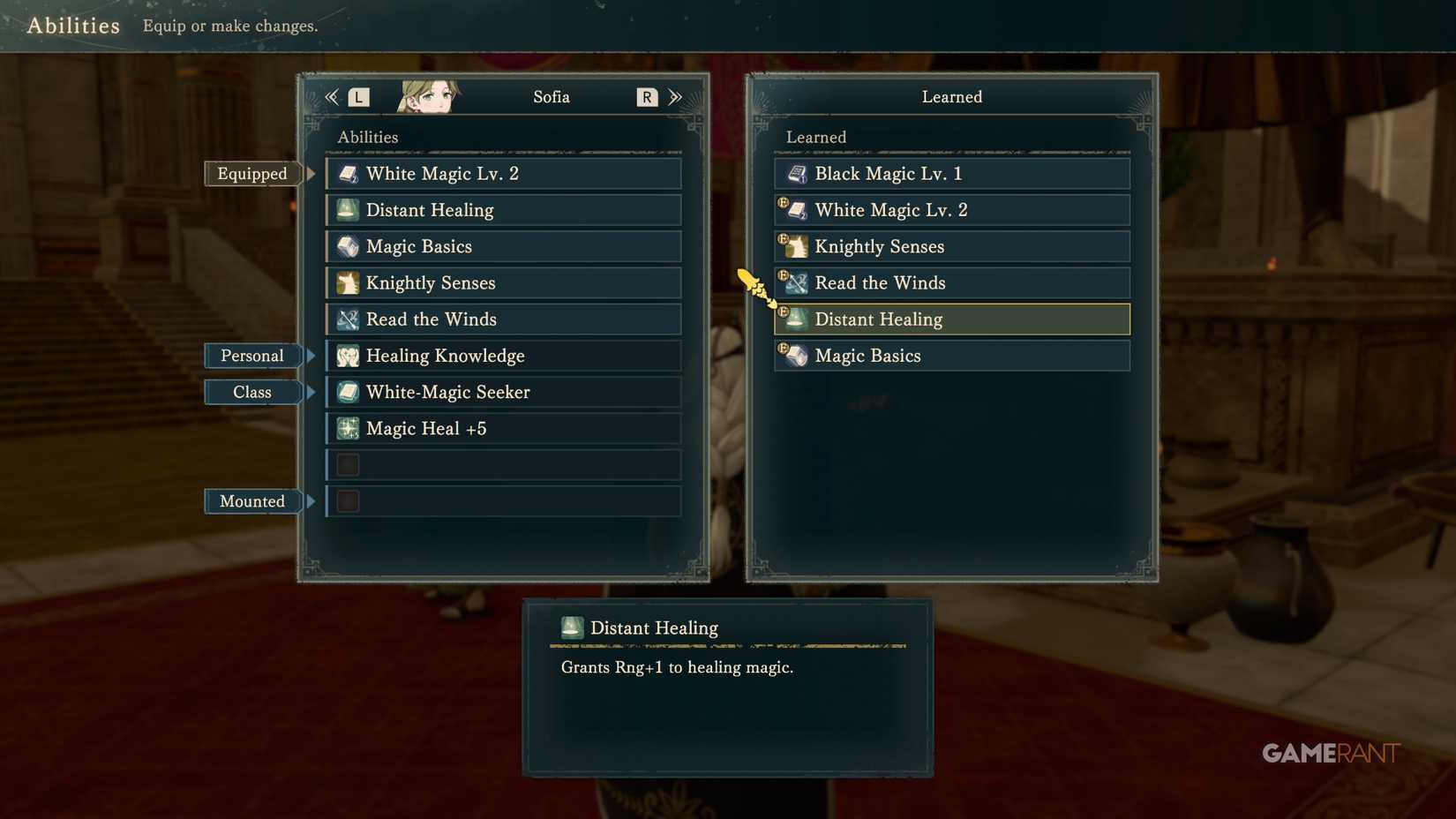 How to Change Abilities in Fire Emblem Fortune's Weave
