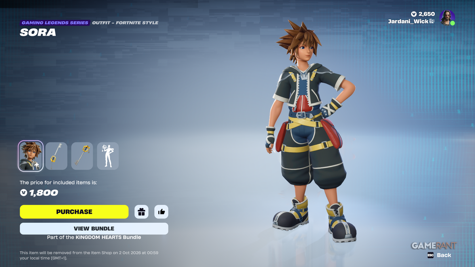 How to Get Sora in Fortnite