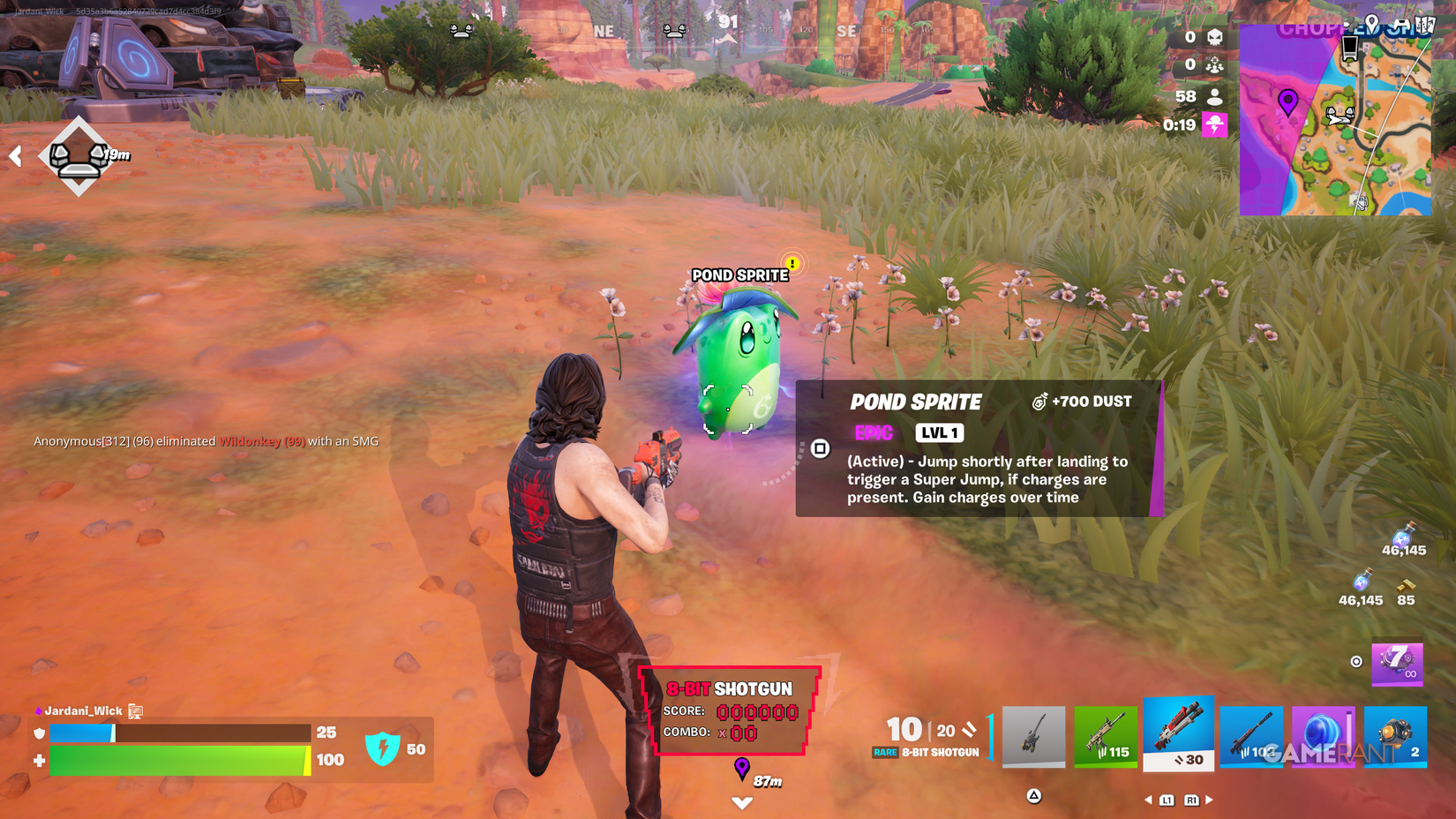 How to Get the Pond Sprite in Fortnite