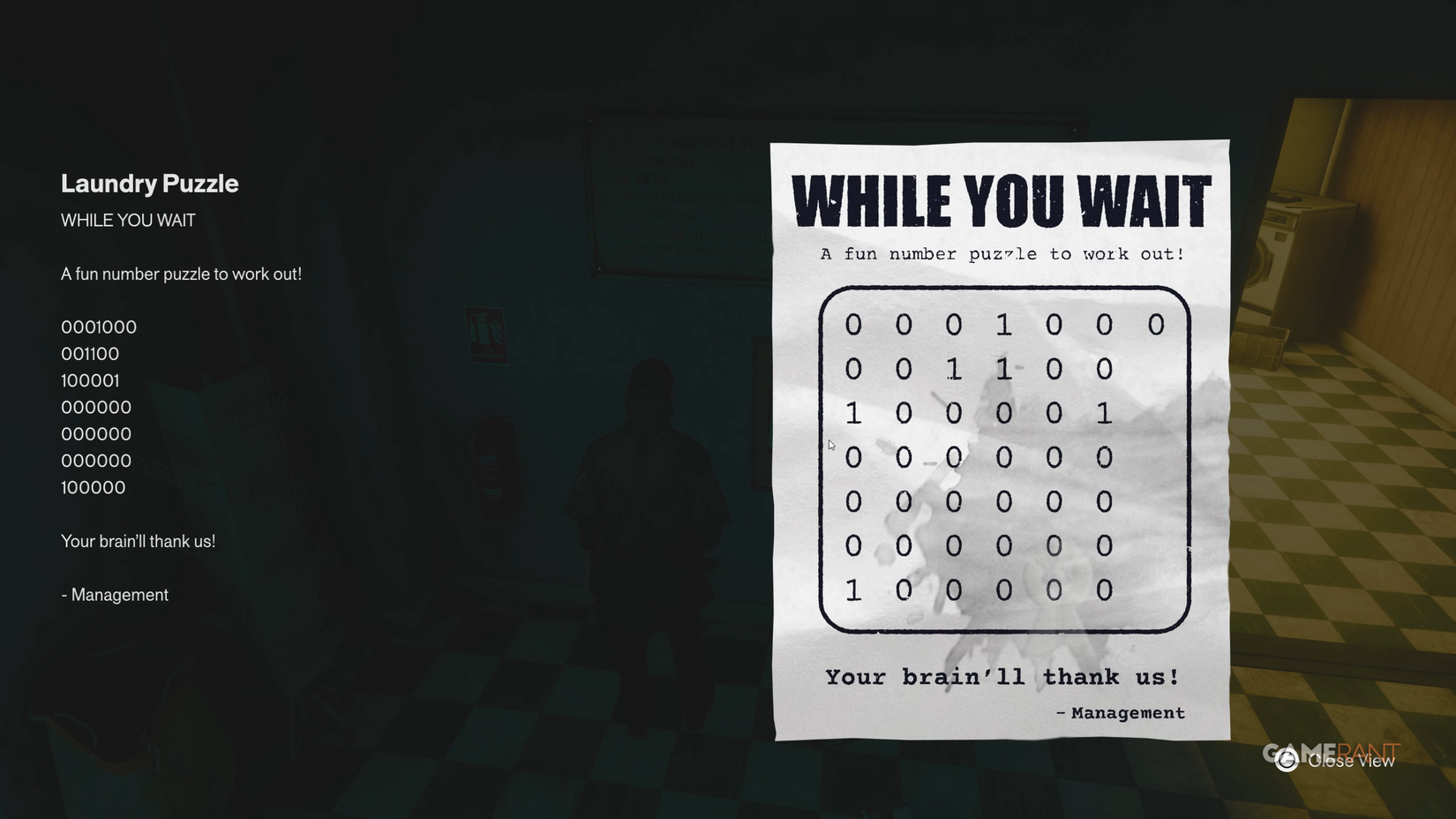 How to Solve the Wear'Em & Wash'Em Puzzle in Control Resonant (4)