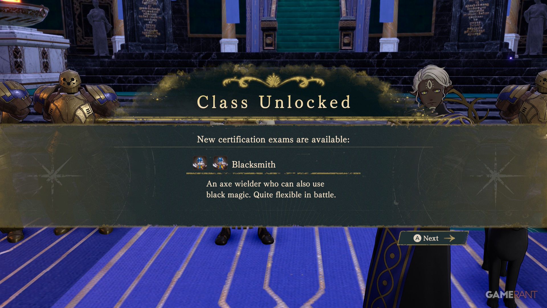 How to Unlock Blacksmith Class in Fire Emblem Fortune's Weave