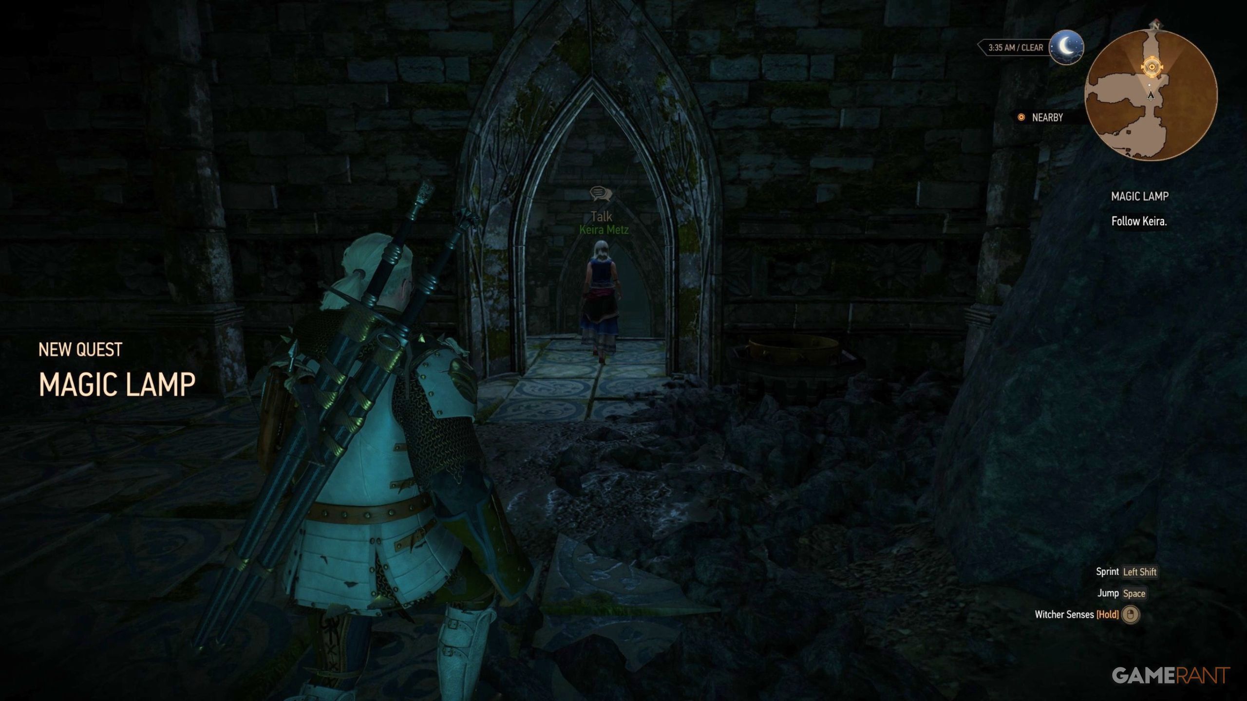 Magic Lamp Puzzle Solution in The Witcher 3 (2)