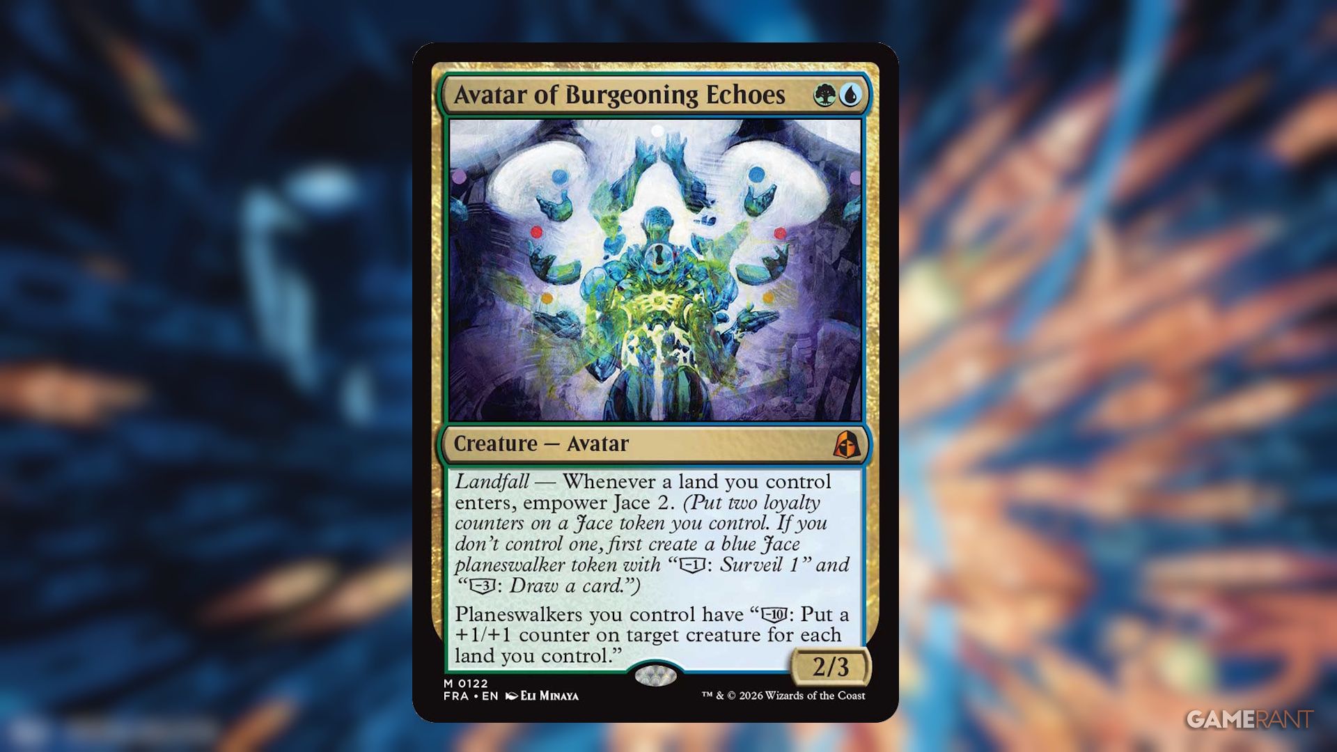 Avatar of Burgeoning Echoes from Magic: The Gathering