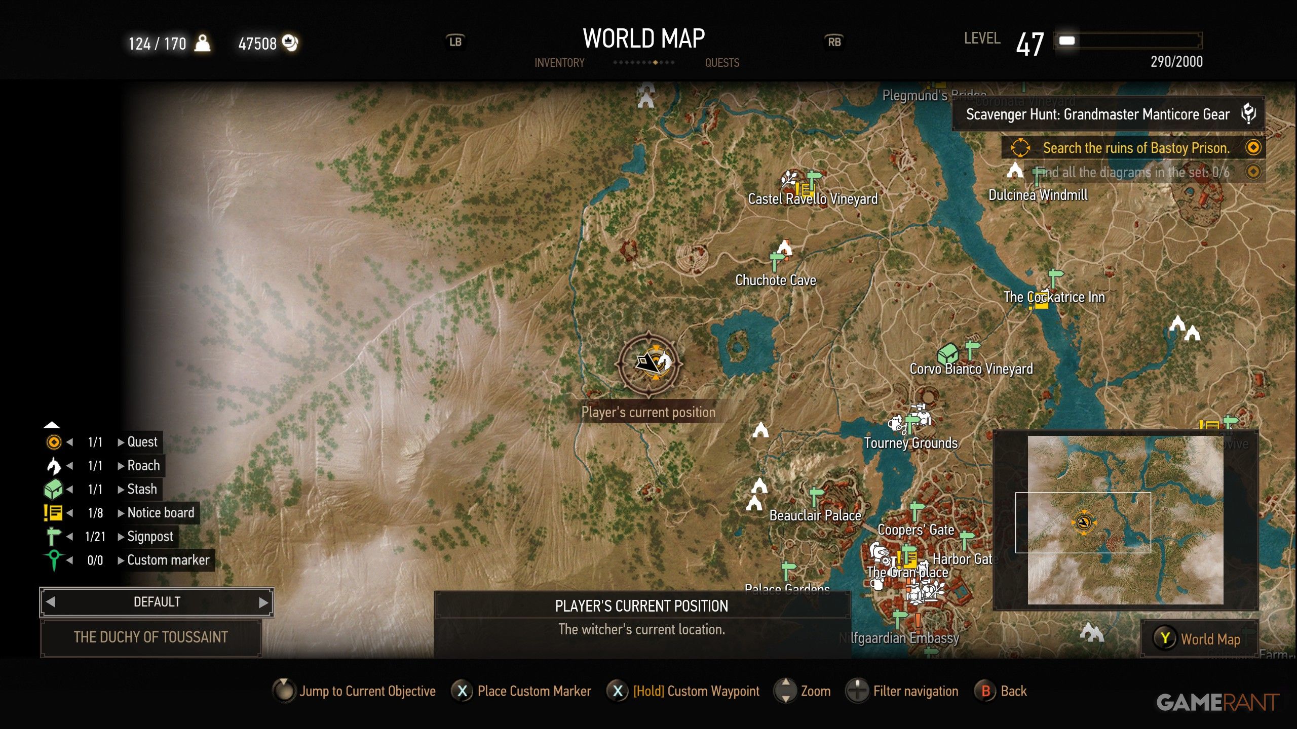 Manticore Steel Sword Diagram Location