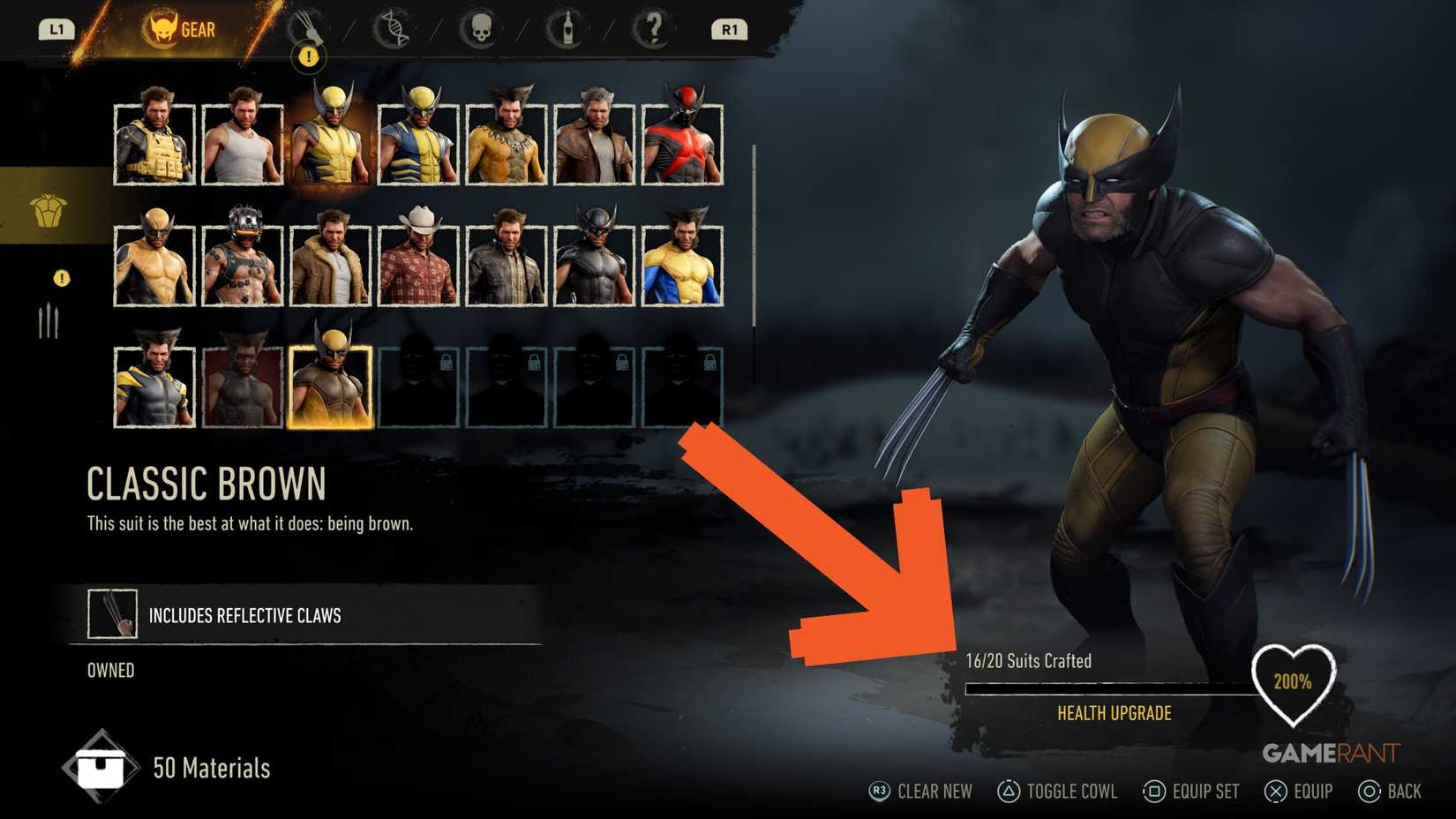 Marvel's Wolverine How to Upgrade Health (2)