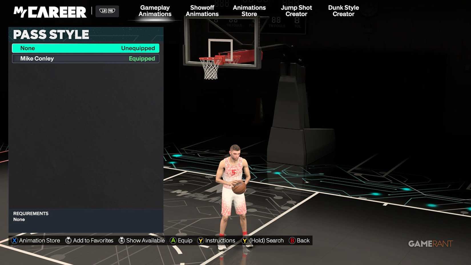 NBA 2K27 - Pass Style