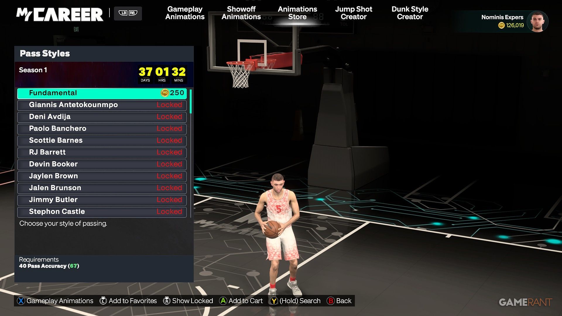NBA 2K27 - Pass Styles - Fundamentals