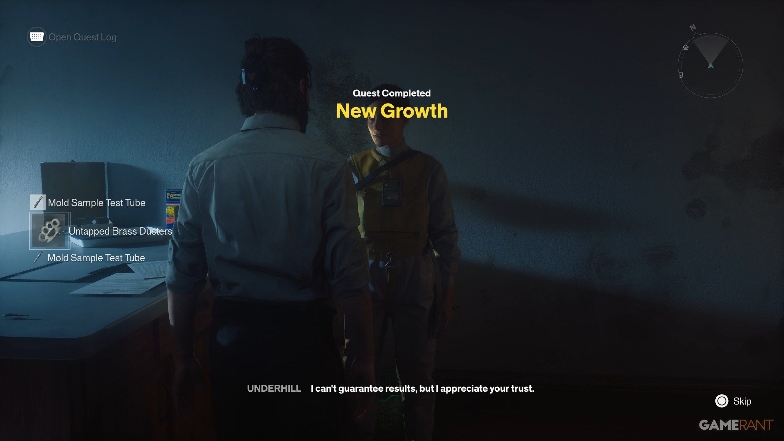 New Growth Quest Walkthrough in Control Resonant