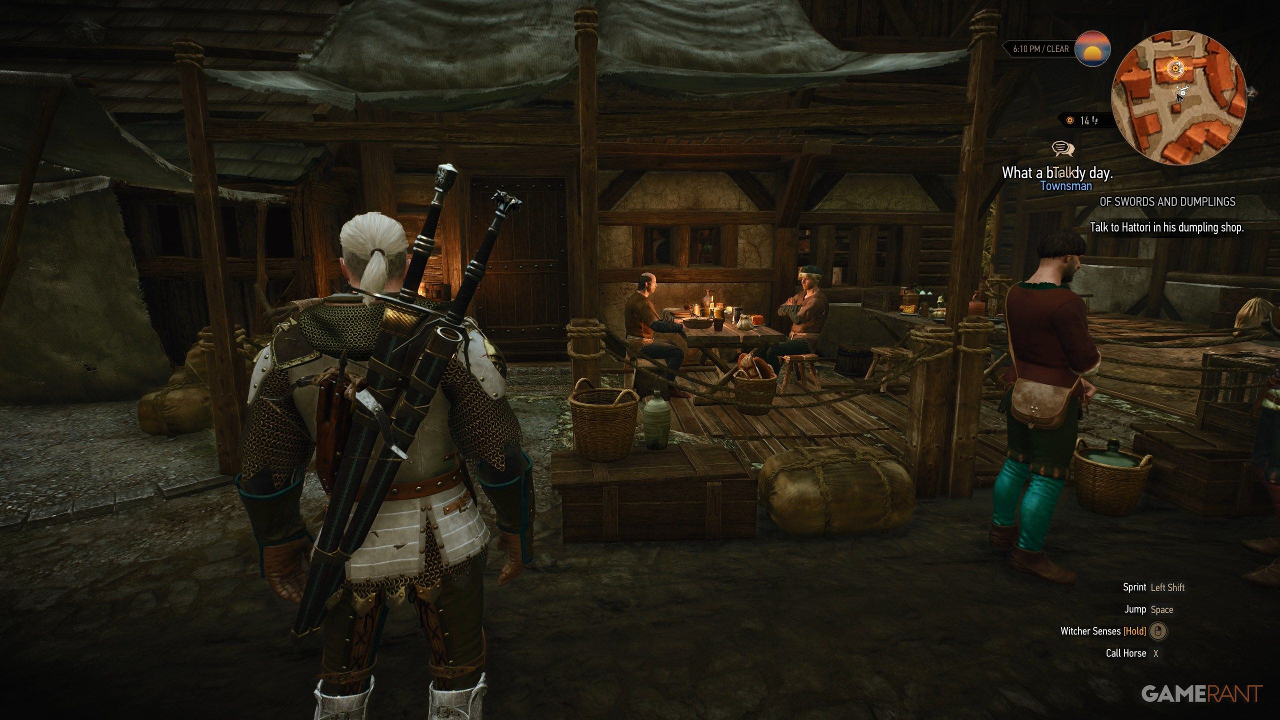 ​​​​​​​Of Swords and Dumplings Walkthrough in The Witcher 3 (1)