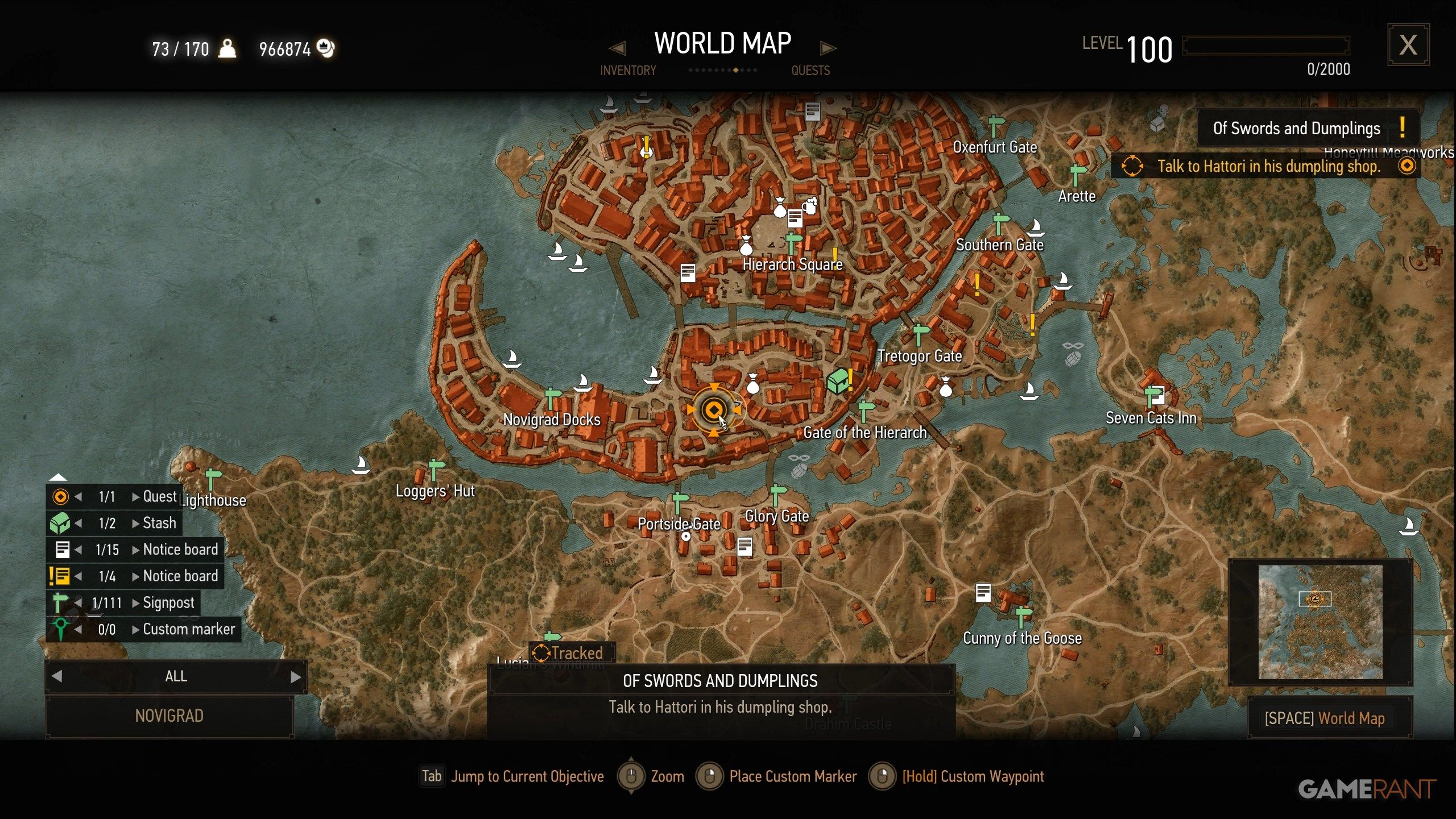 ​​​​​​​Of Swords and Dumplings Walkthrough in The Witcher 3 (2)