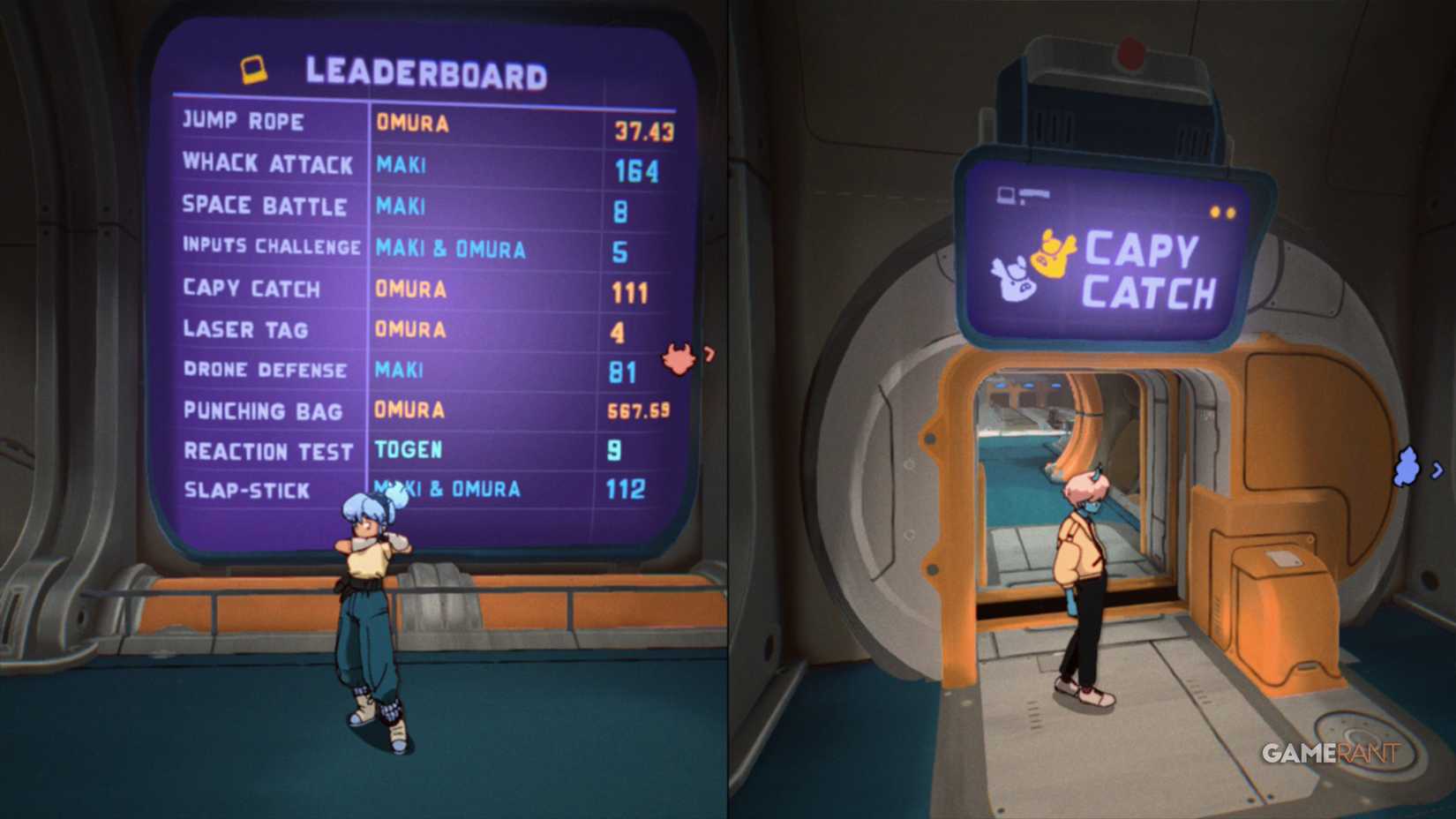Orbitals Minigame Leaderboard