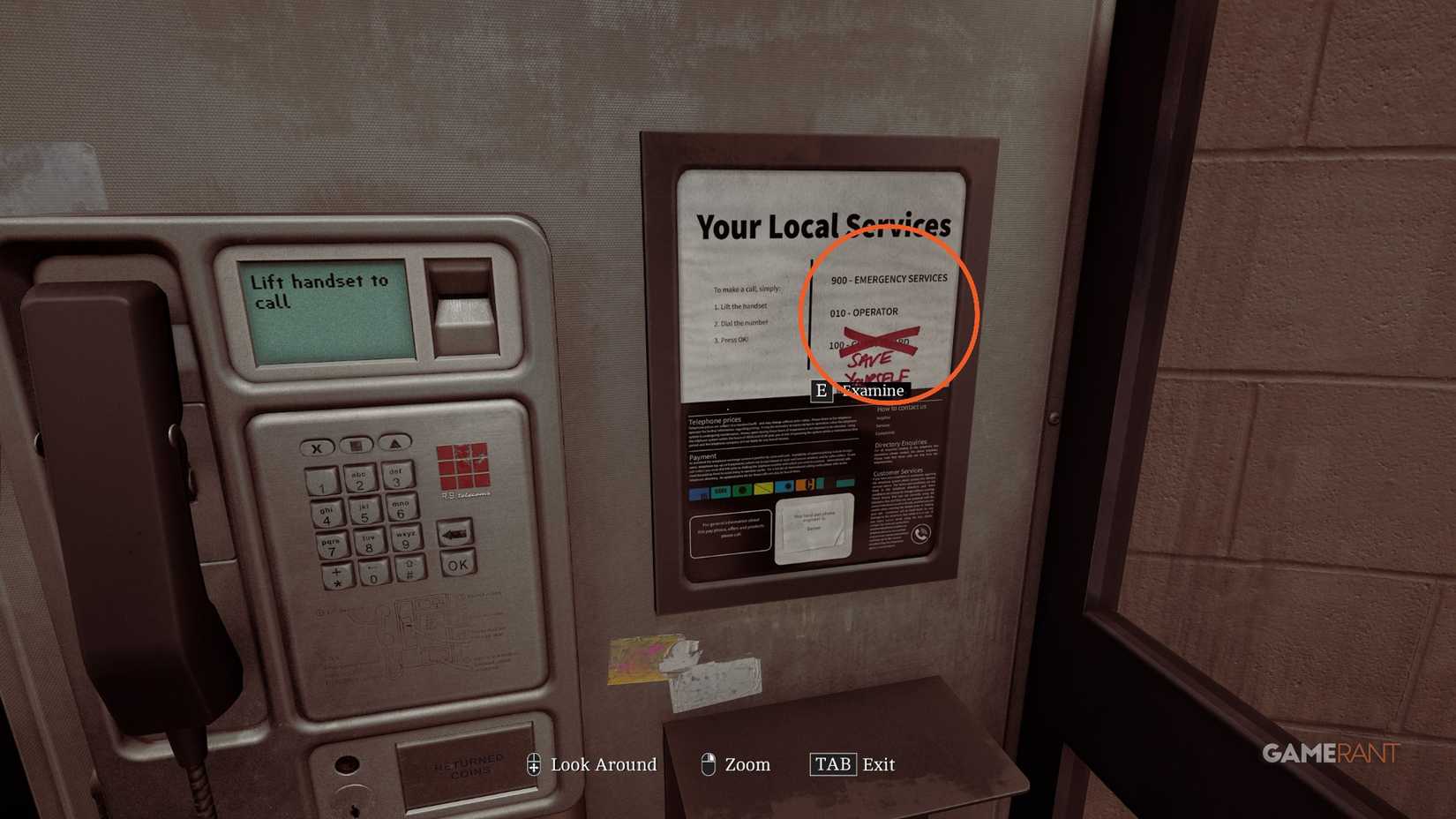 Phone Number #3 100 (Save Yourself)