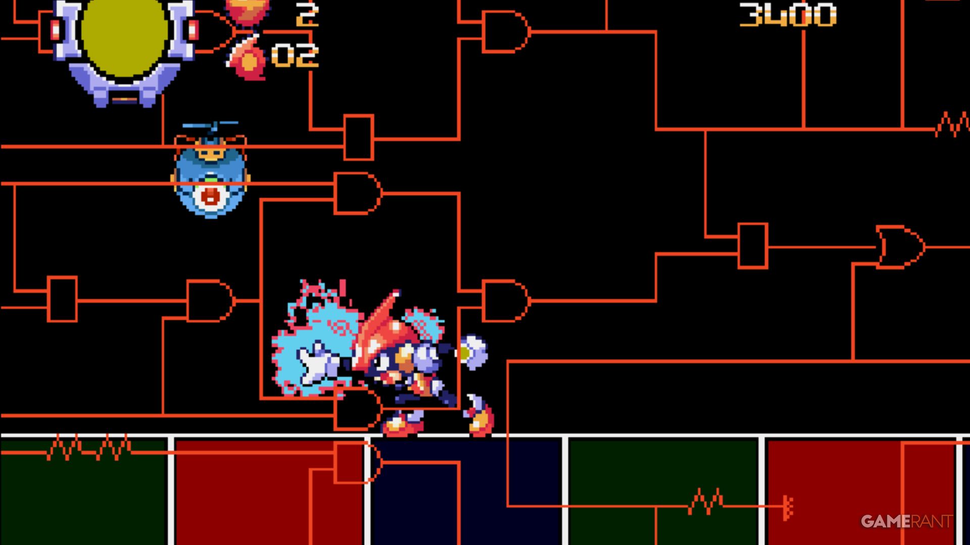 pulseman cool level visuals genesis