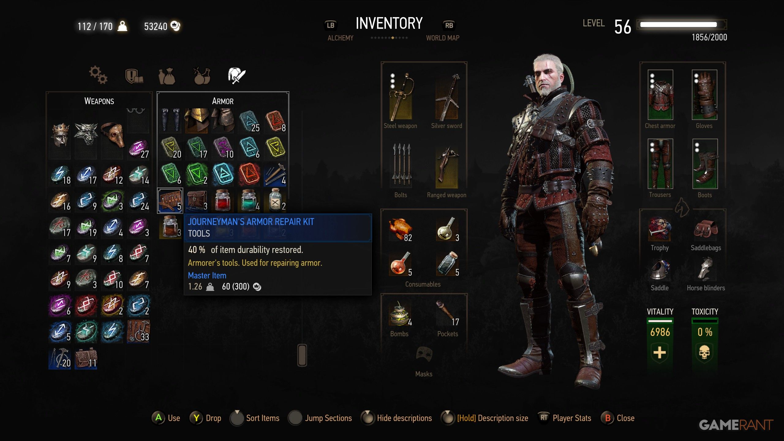repair weapons and armor (3)
