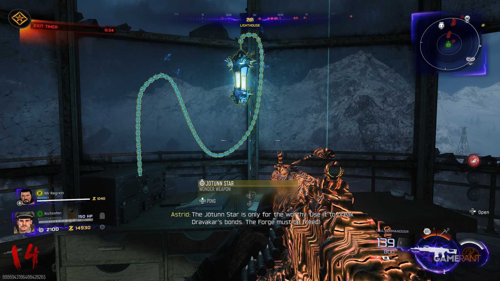 Step #1 Acquire the Jotunn Star Wonder Weapon