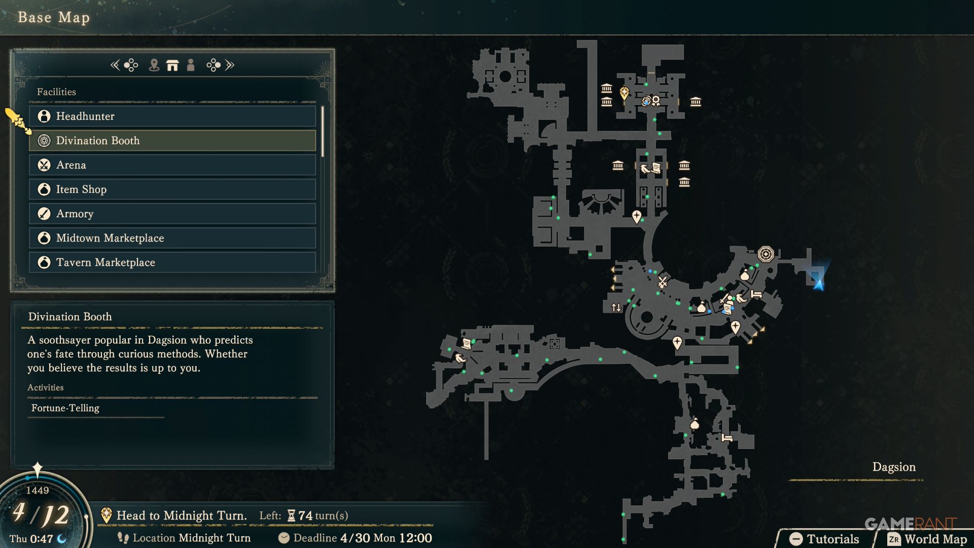 The Phantom Location in Fire Emblem: Fortune's Weave